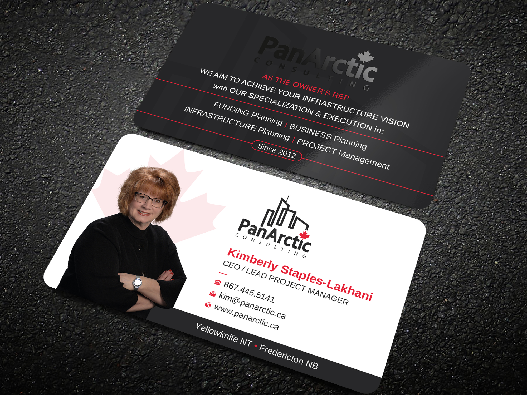 Visitenkarten-Design von Uttom 2 für PANARCTIC CONSULTING | Design #32803254