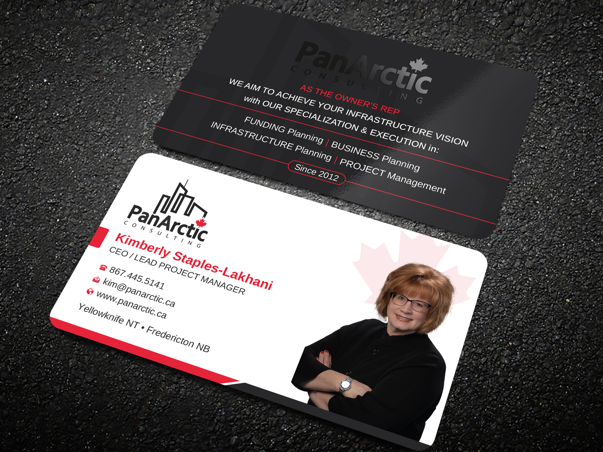 Visitenkarten-Design von Uttom 2 für PANARCTIC CONSULTING | Design #32803255