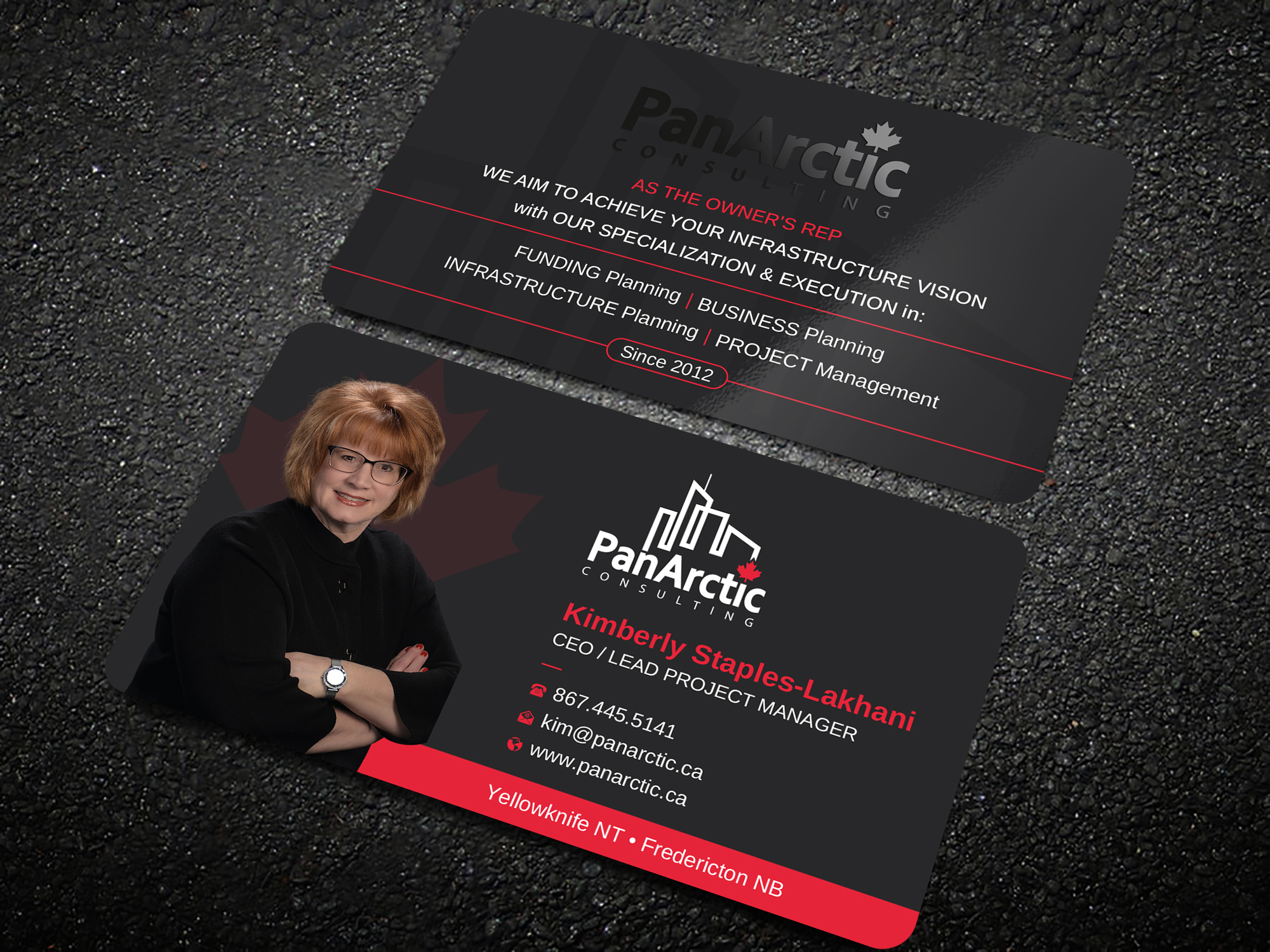 Visitenkarten-Design von Uttom 2 für PANARCTIC CONSULTING | Design #32803260