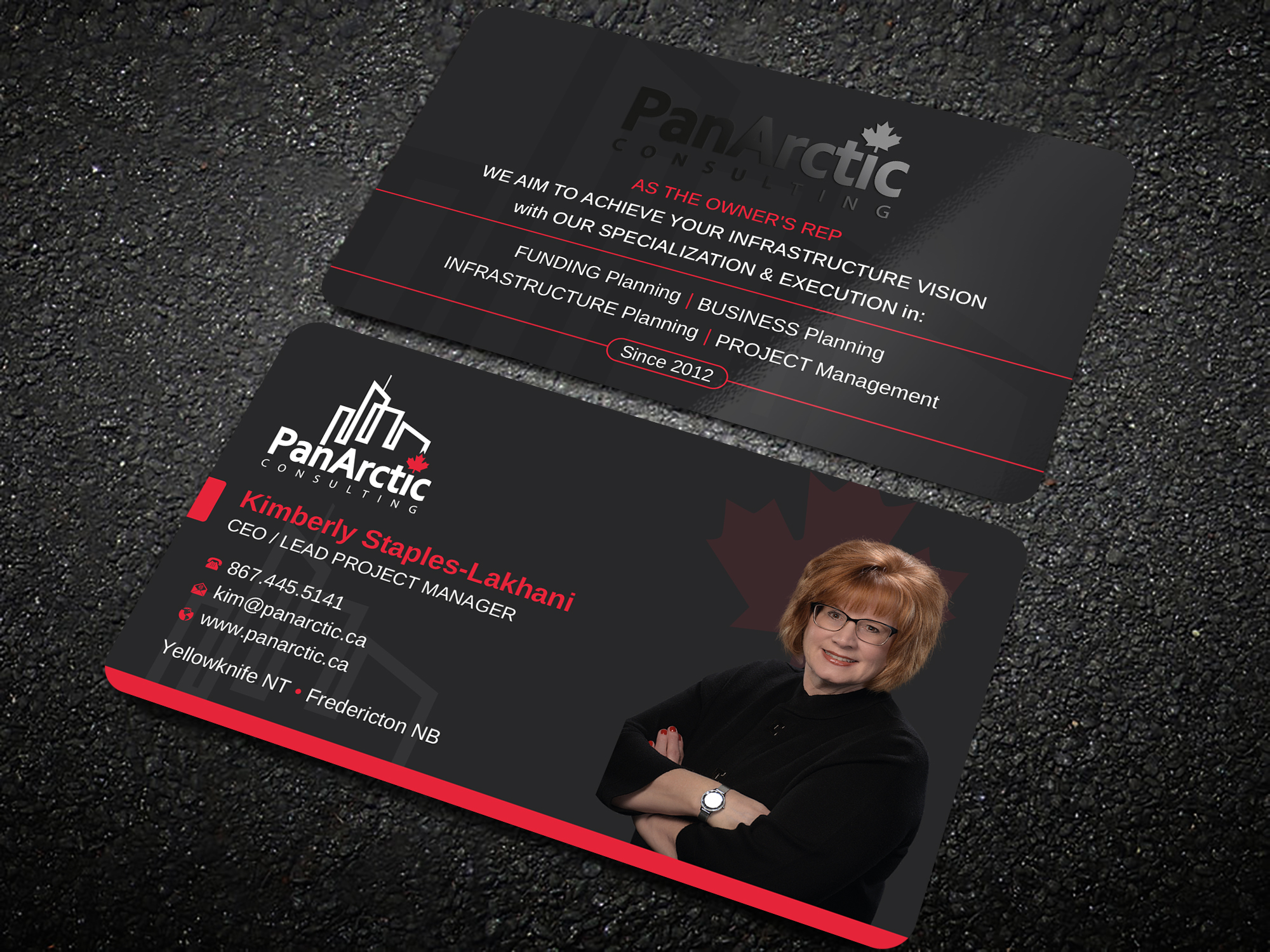 Visitenkarten-Design von Uttom 2 für PANARCTIC CONSULTING | Design #32803261