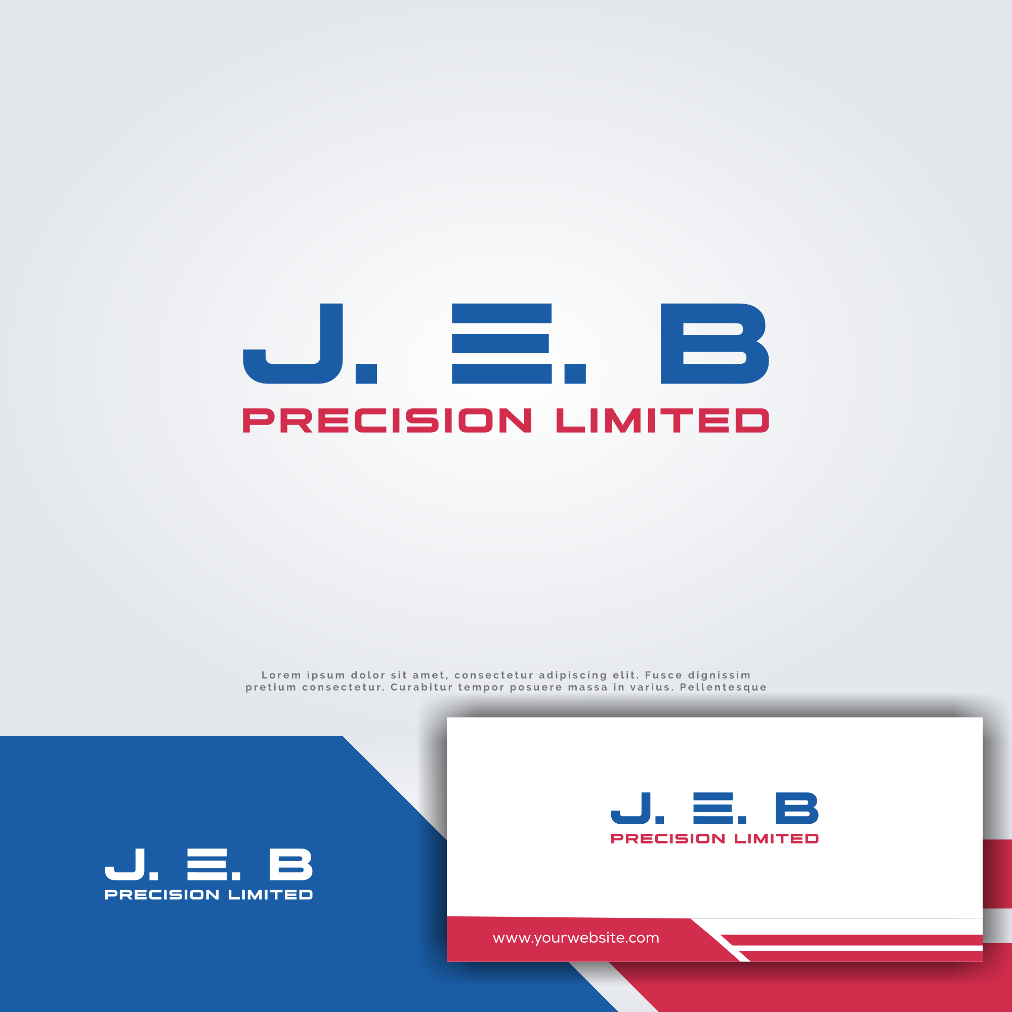 Elegant, Playful Logo Design for J. E. B Precision Limited (optional