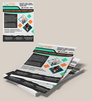 Flyer Design by RA-bica for Frederick Foot & Ankle | Design: #32798812