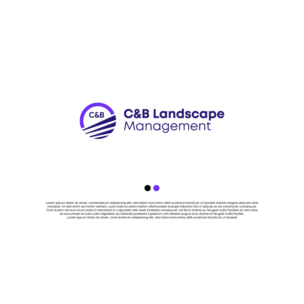 Logo Design by Adnan Bhatti for C&B Landscape Management | Design #32797660