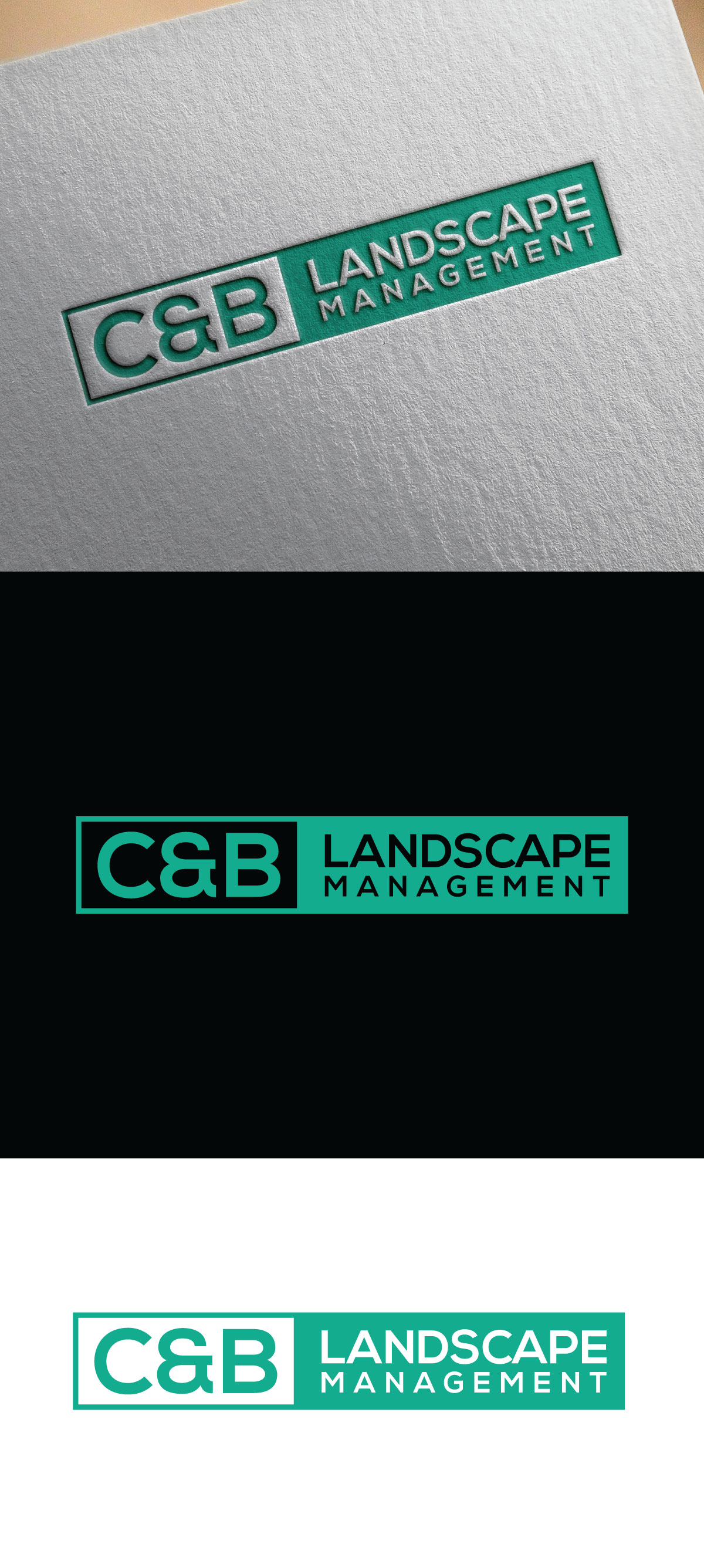 Logo Design by Markwood for C&B Landscape Management | Design #32799183
