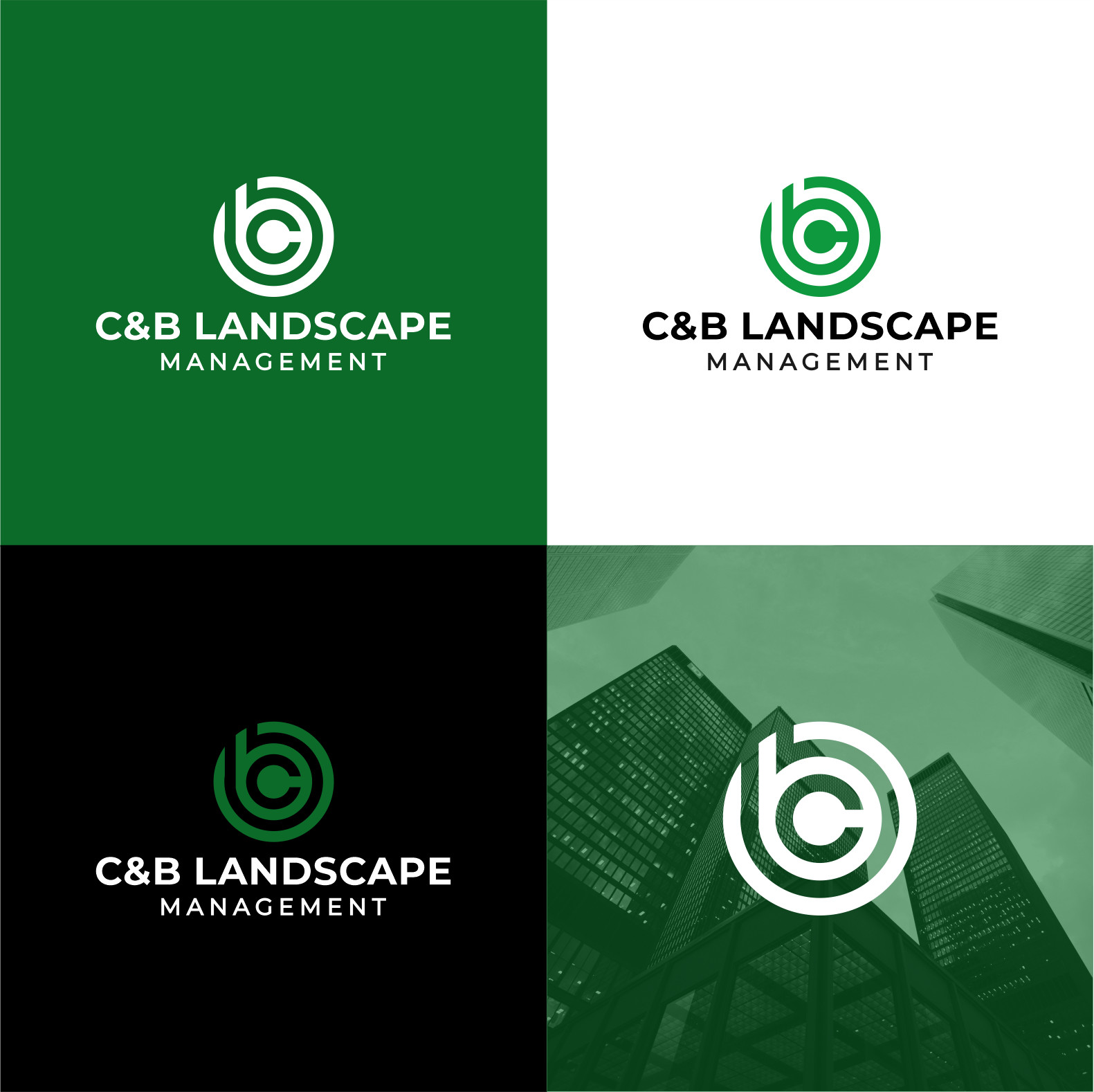 Logo Design by Sultan  Studio for C&B Landscape Management | Design #32808481