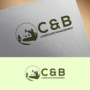 Logo Design by fly  design for C&B Landscape Management | Design: #32807925