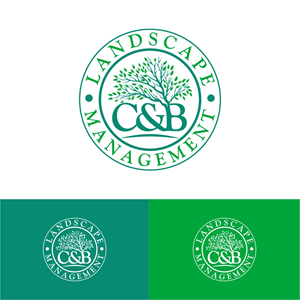 Logo Design by Magic of Art for C&B Landscape Management | Design: #32802051