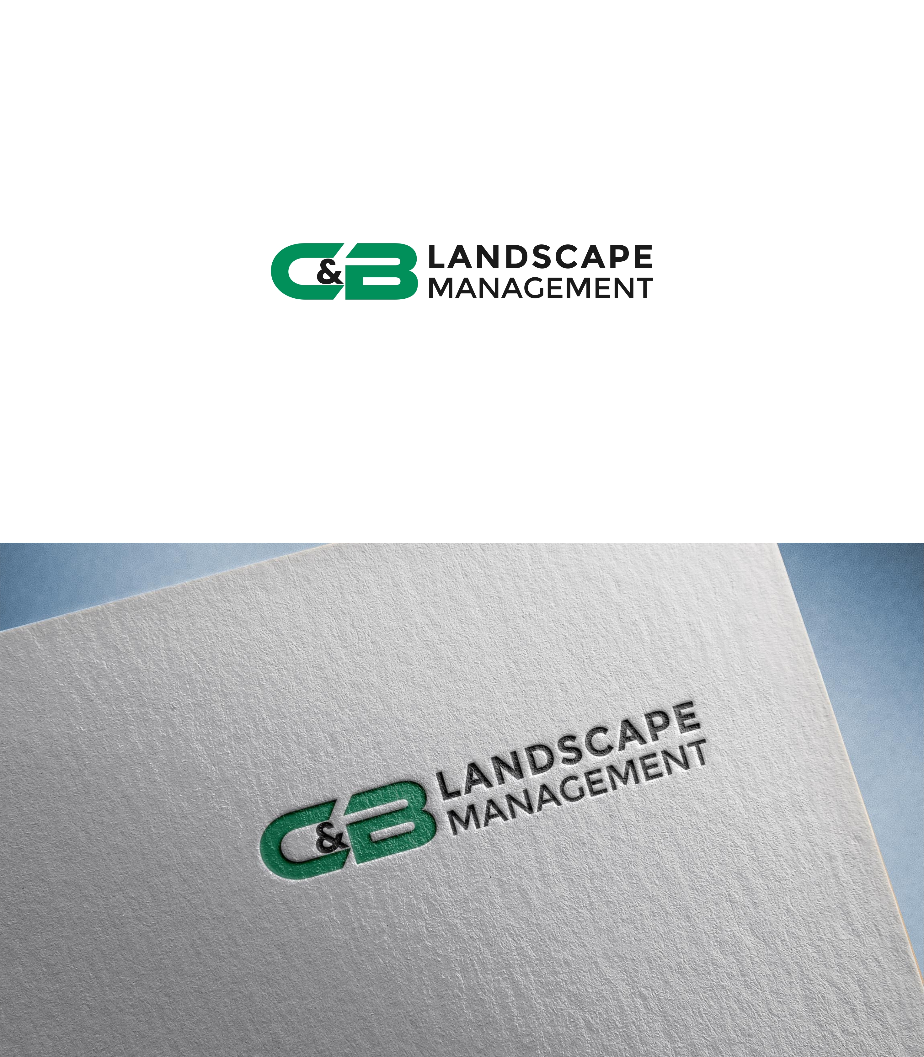 Logo Design by Joenet Jayawarna for C&B Landscape Management | Design #32810828