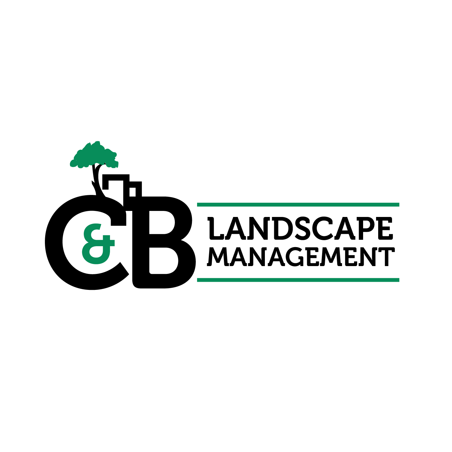 Logo-Design von geni für C&B Landscape Management | Design #32824646
