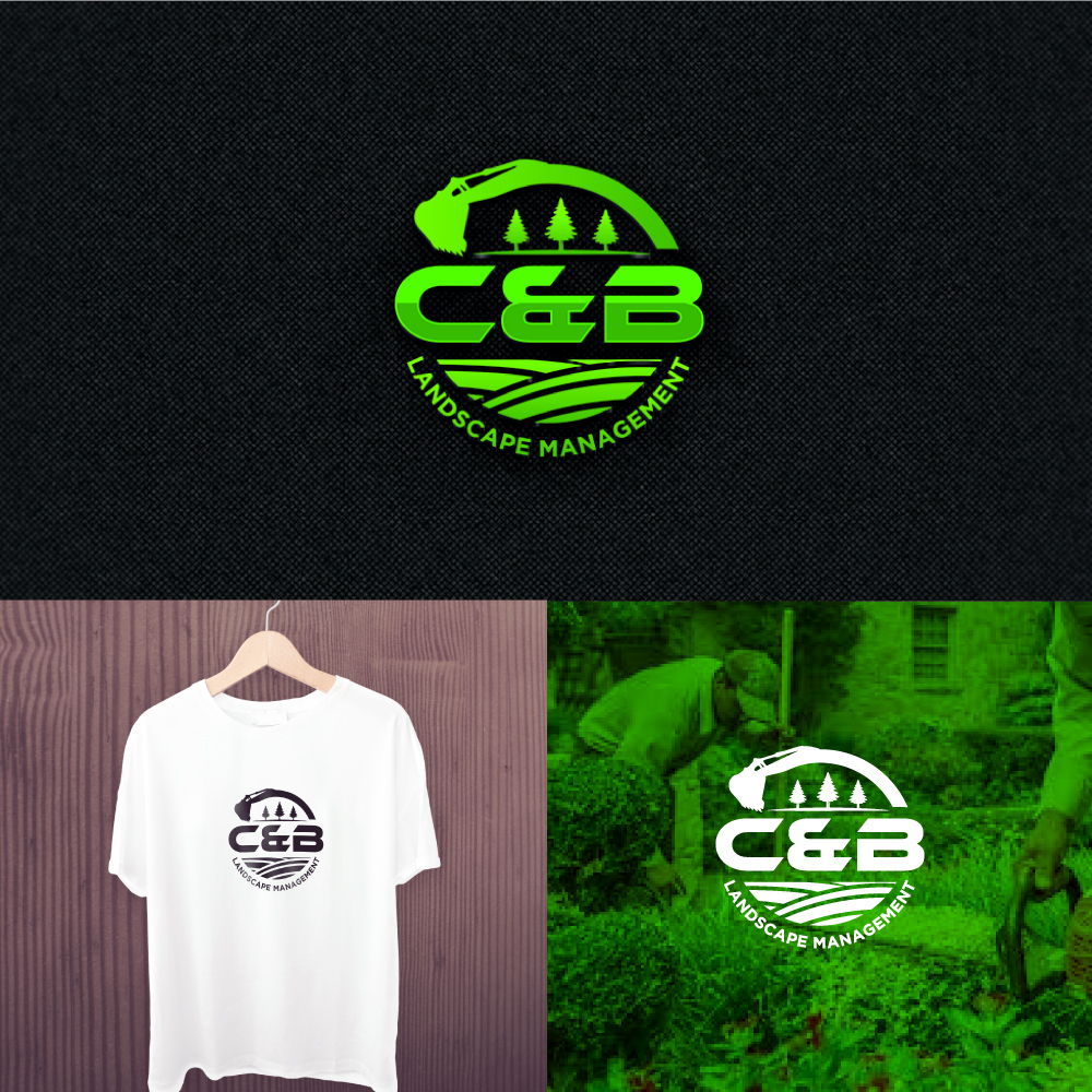 Logo Design by Tan-D for C&B Landscape Management | Design #32800355