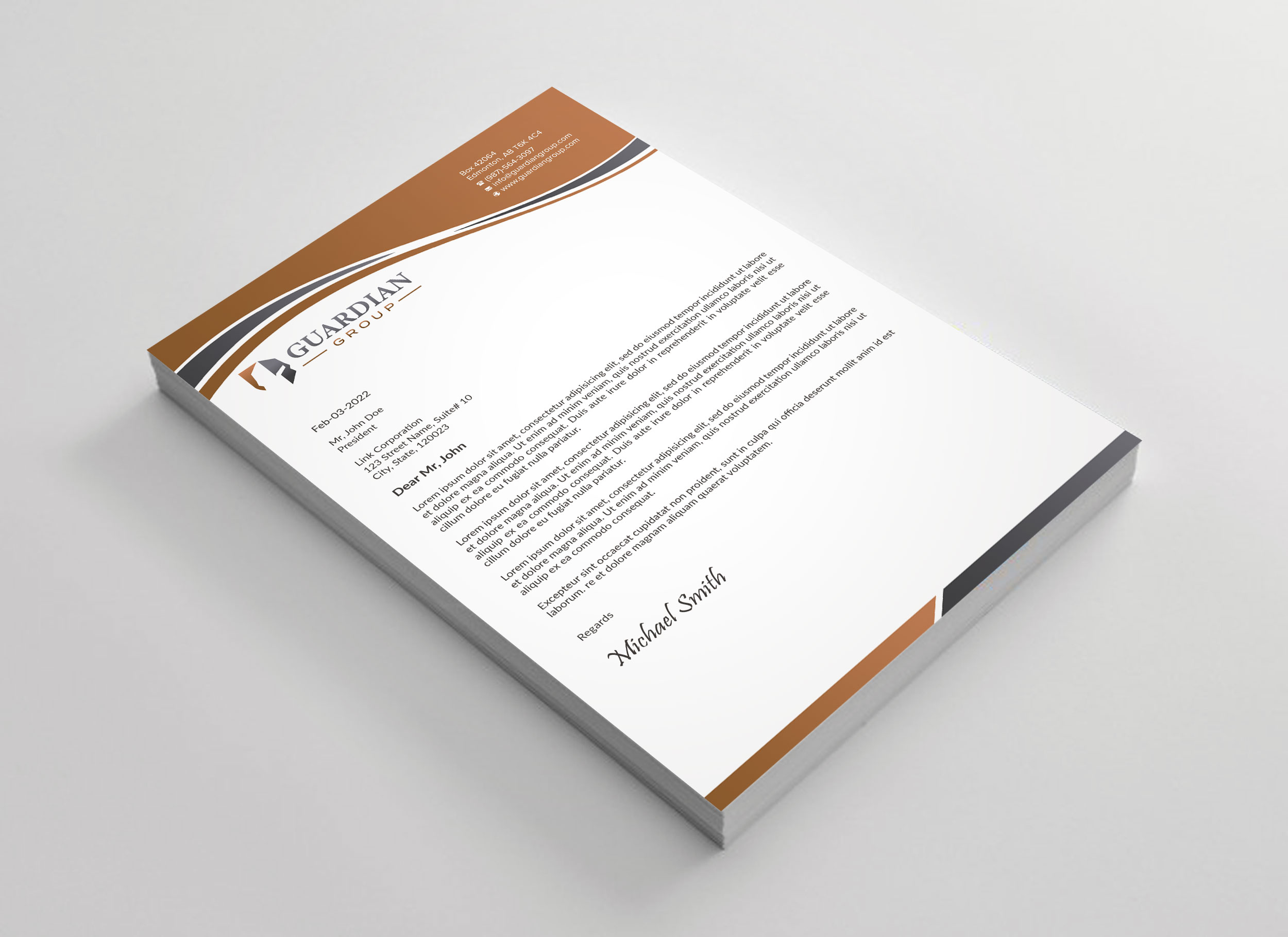 Stationery Design by sadikul islam for this project | Design #32801264