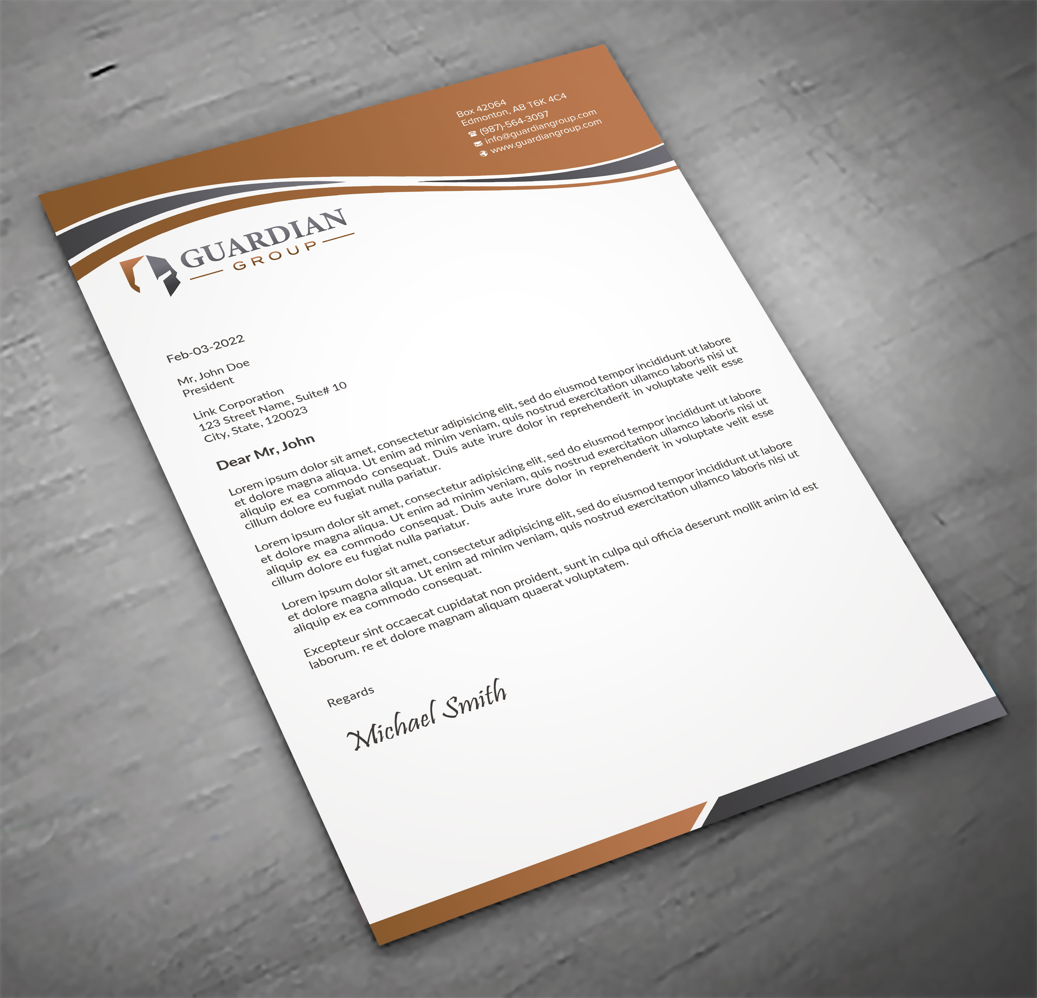 Stationery Design by sadikul islam for this project | Design #32801267