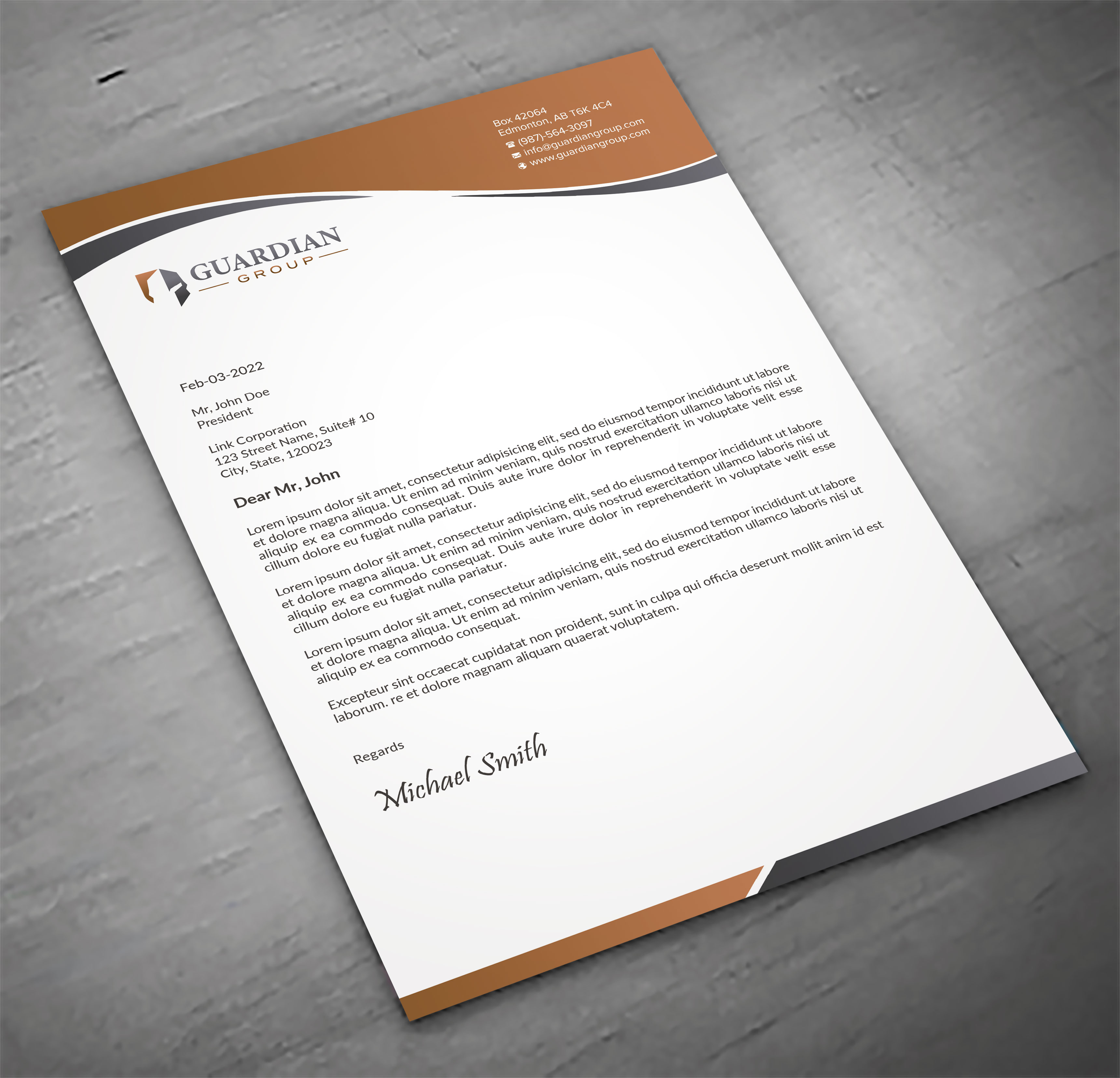 Stationery Design by sadikul islam for this project | Design #32801375