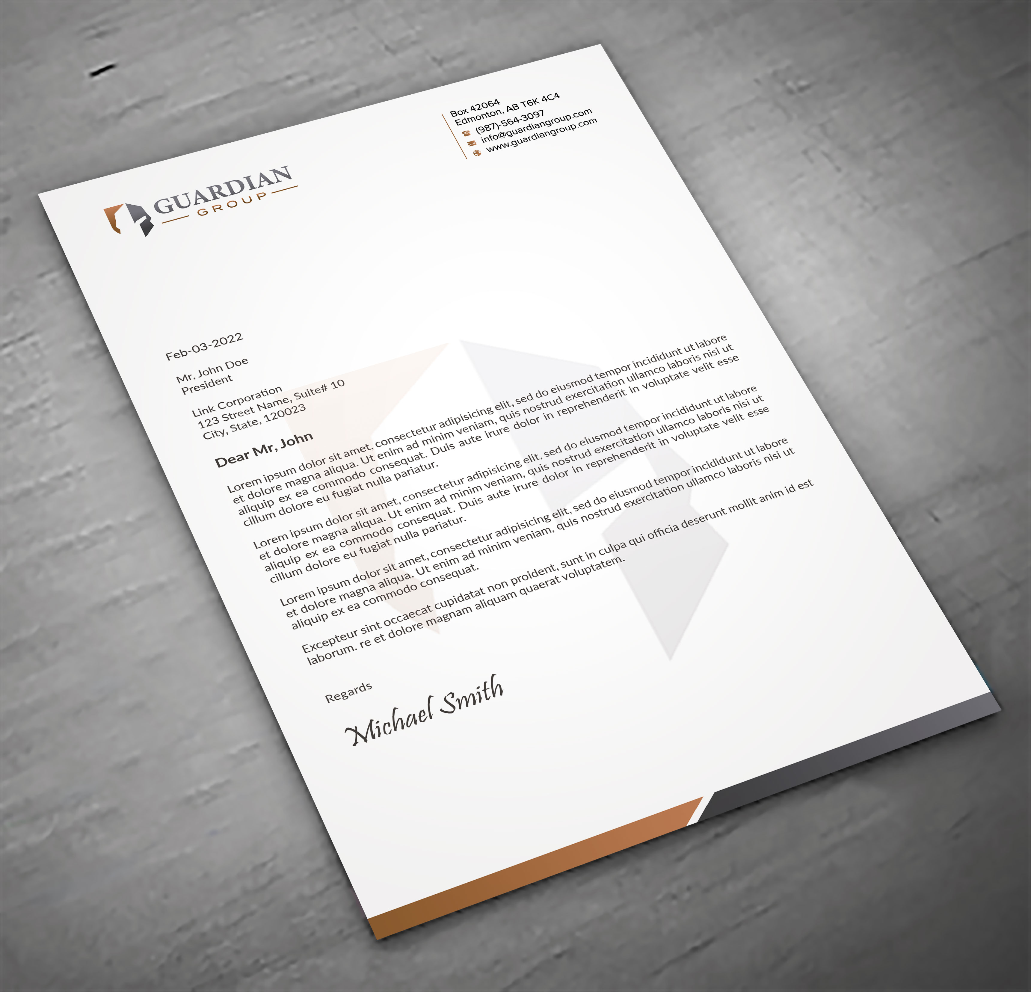 Stationery Design by sadikul islam for this project | Design #32801459