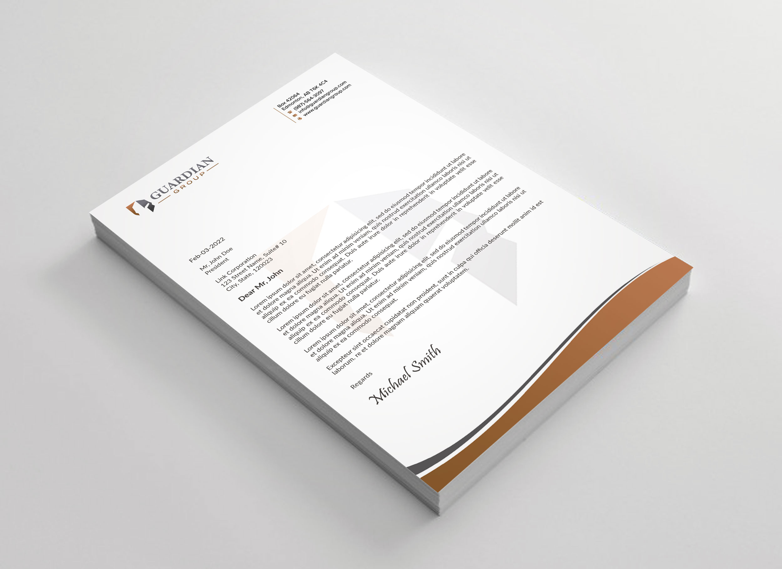 Stationery Design by sadikul islam for this project | Design #32804583