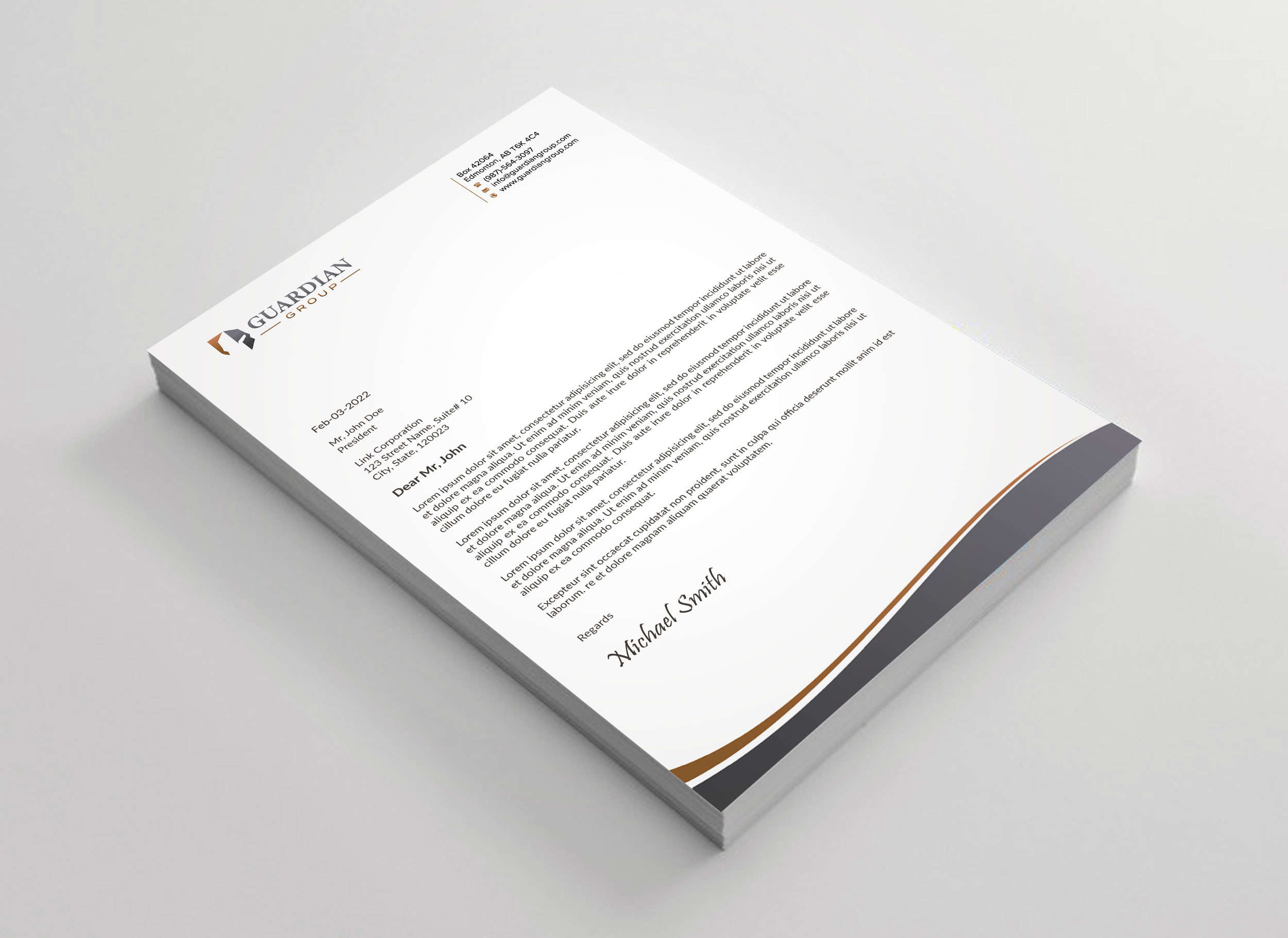 Stationery Design by sadikul islam for this project | Design #32804585