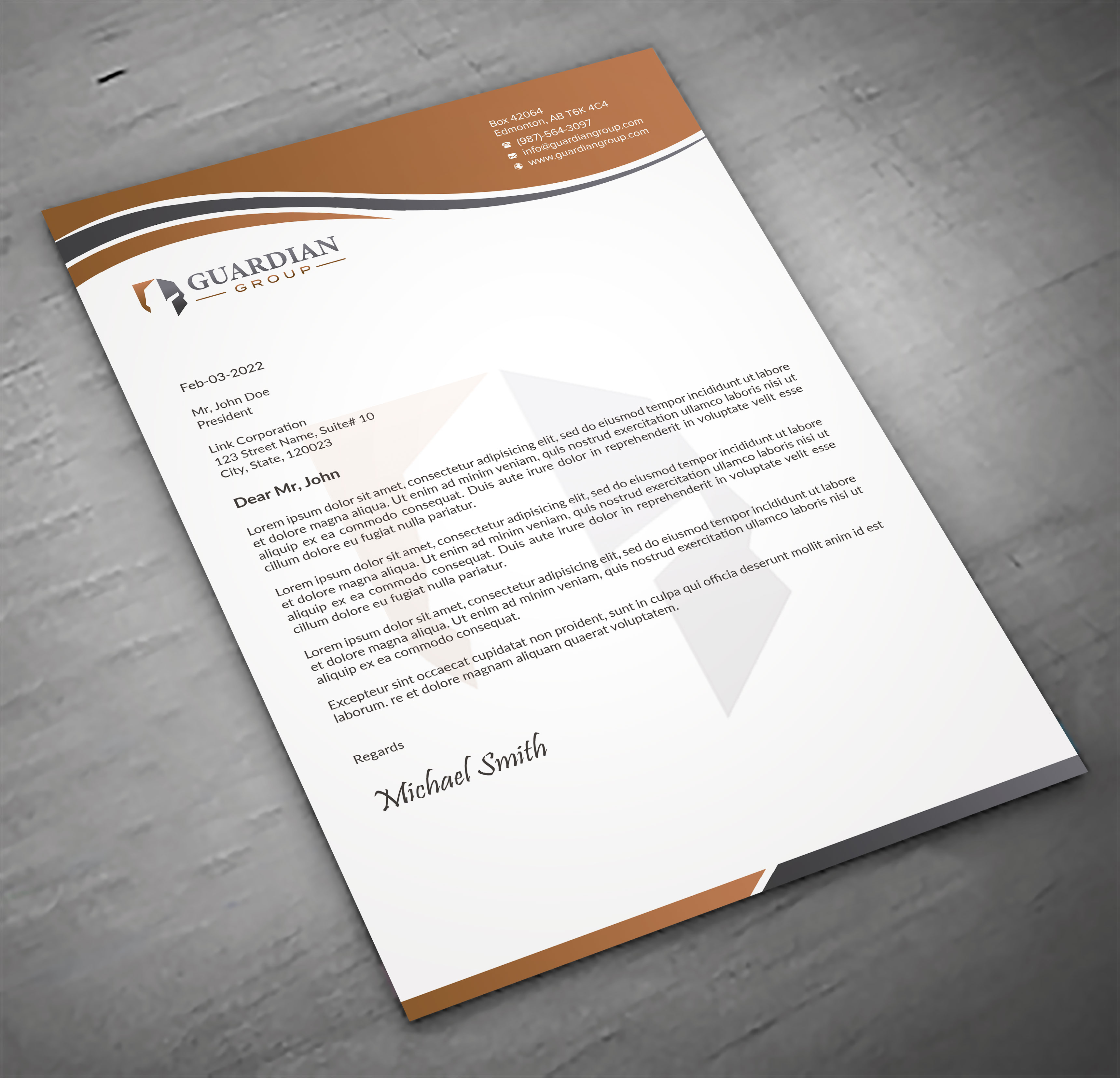 Stationery Design by sadikul islam for this project | Design #32806930