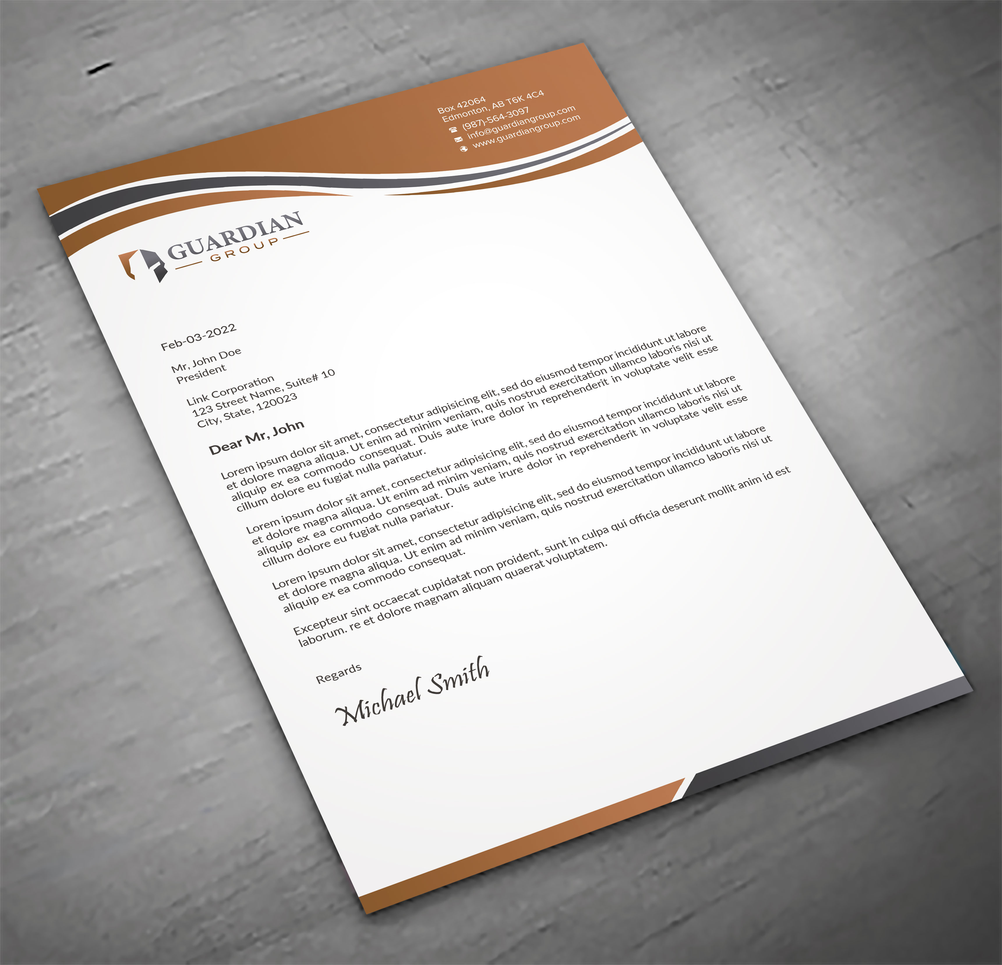 Stationery Design by sadikul islam for this project | Design #32806931