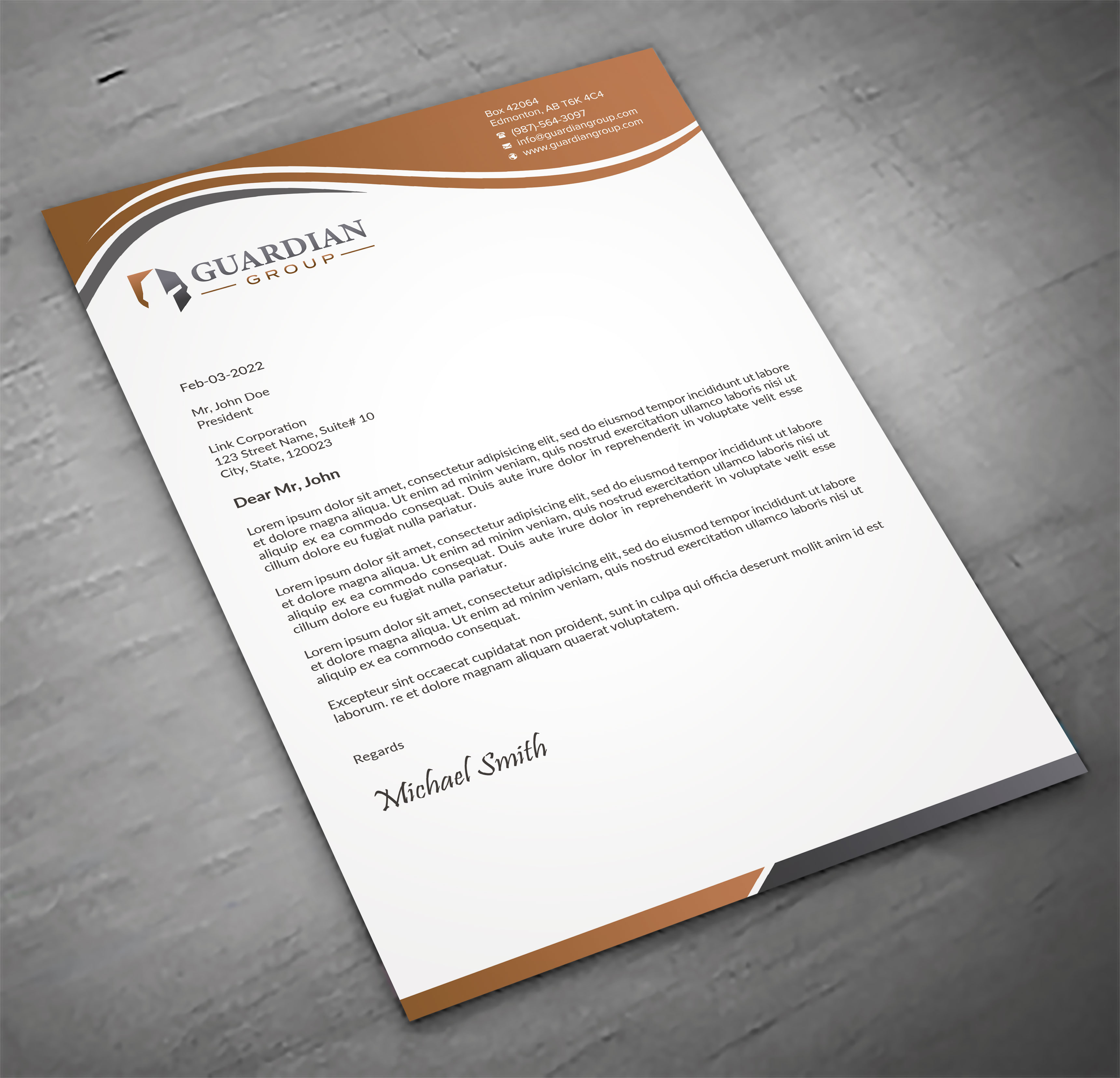 Stationery Design by sadikul islam for this project | Design #32810748