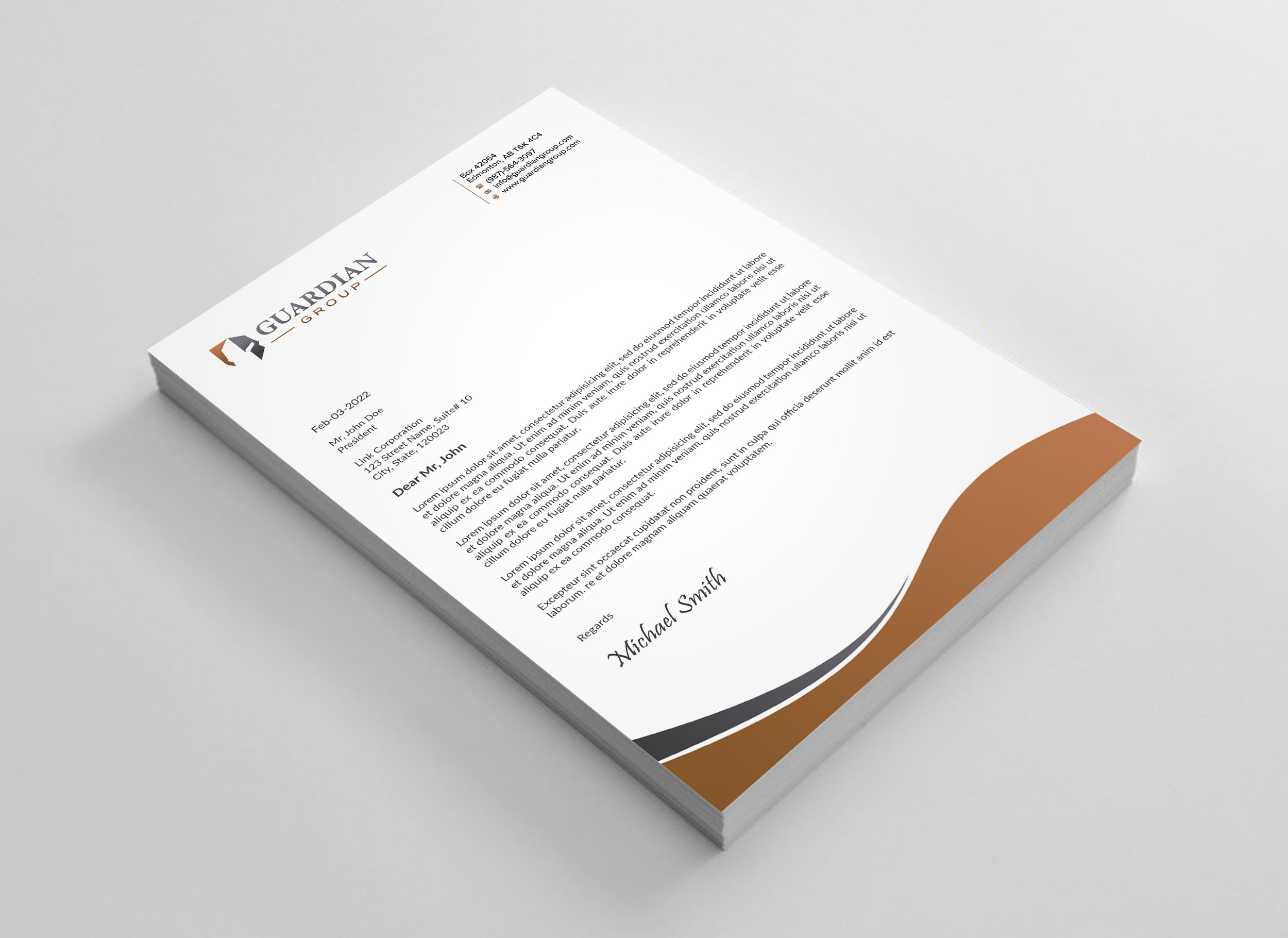 Stationery Design by sadikul islam for this project | Design #32810758