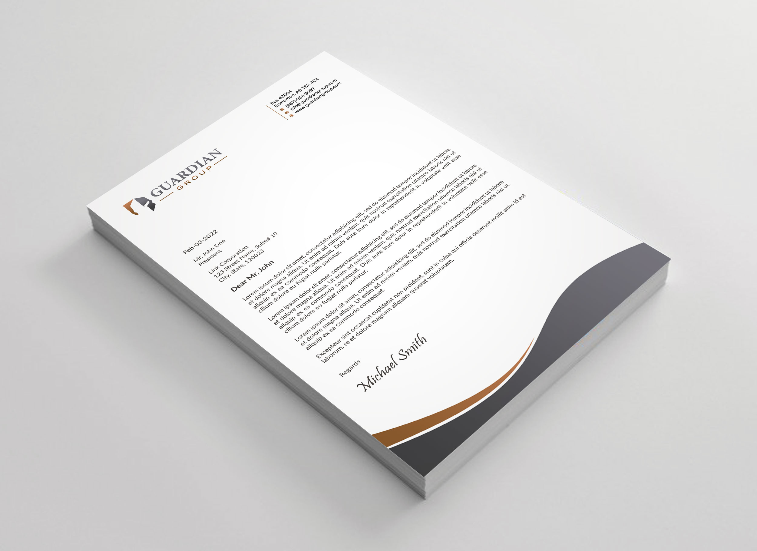 Stationery Design by sadikul islam for this project | Design #32810760