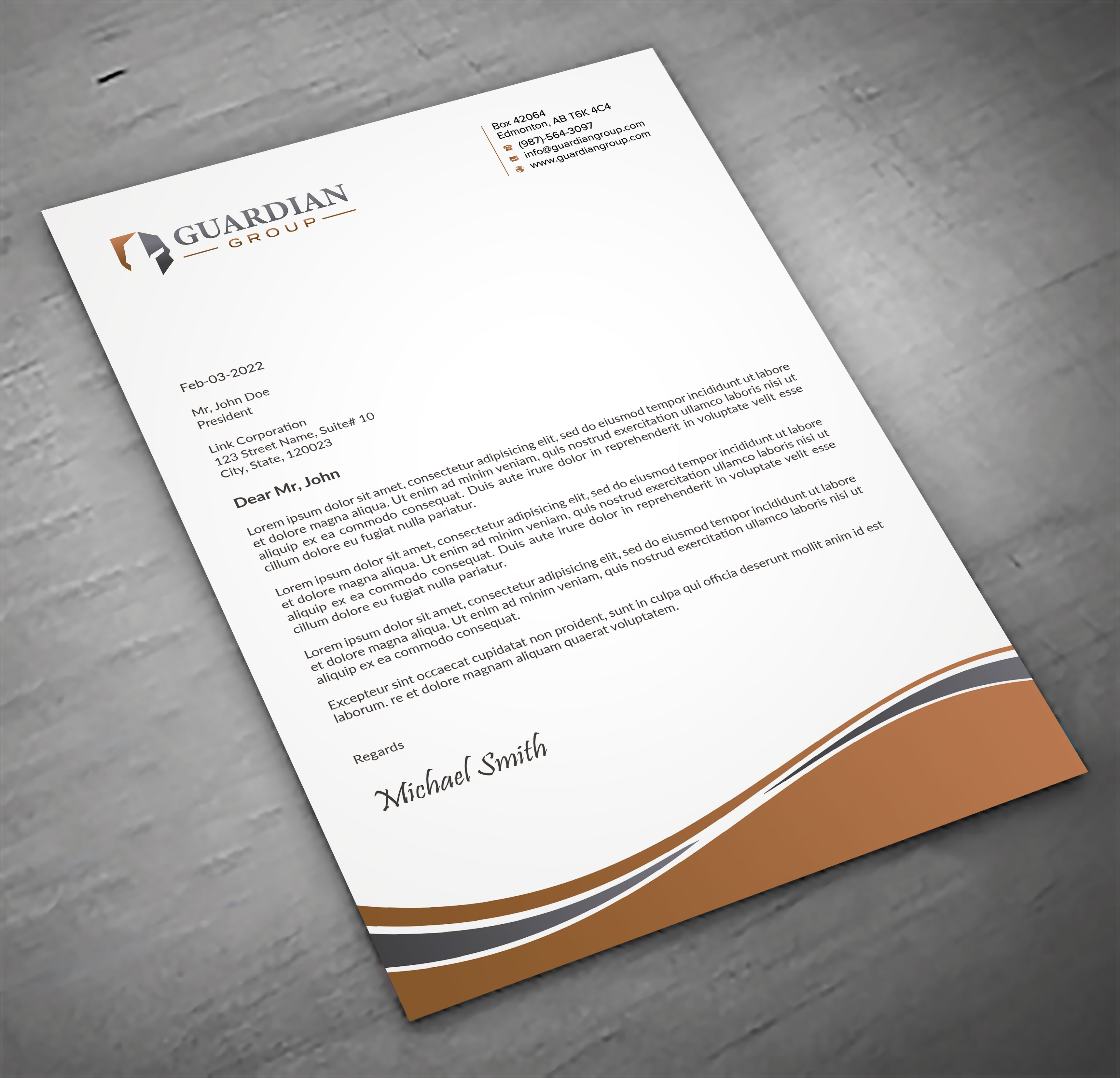 Stationery Design by sadikul islam for this project | Design #32810761