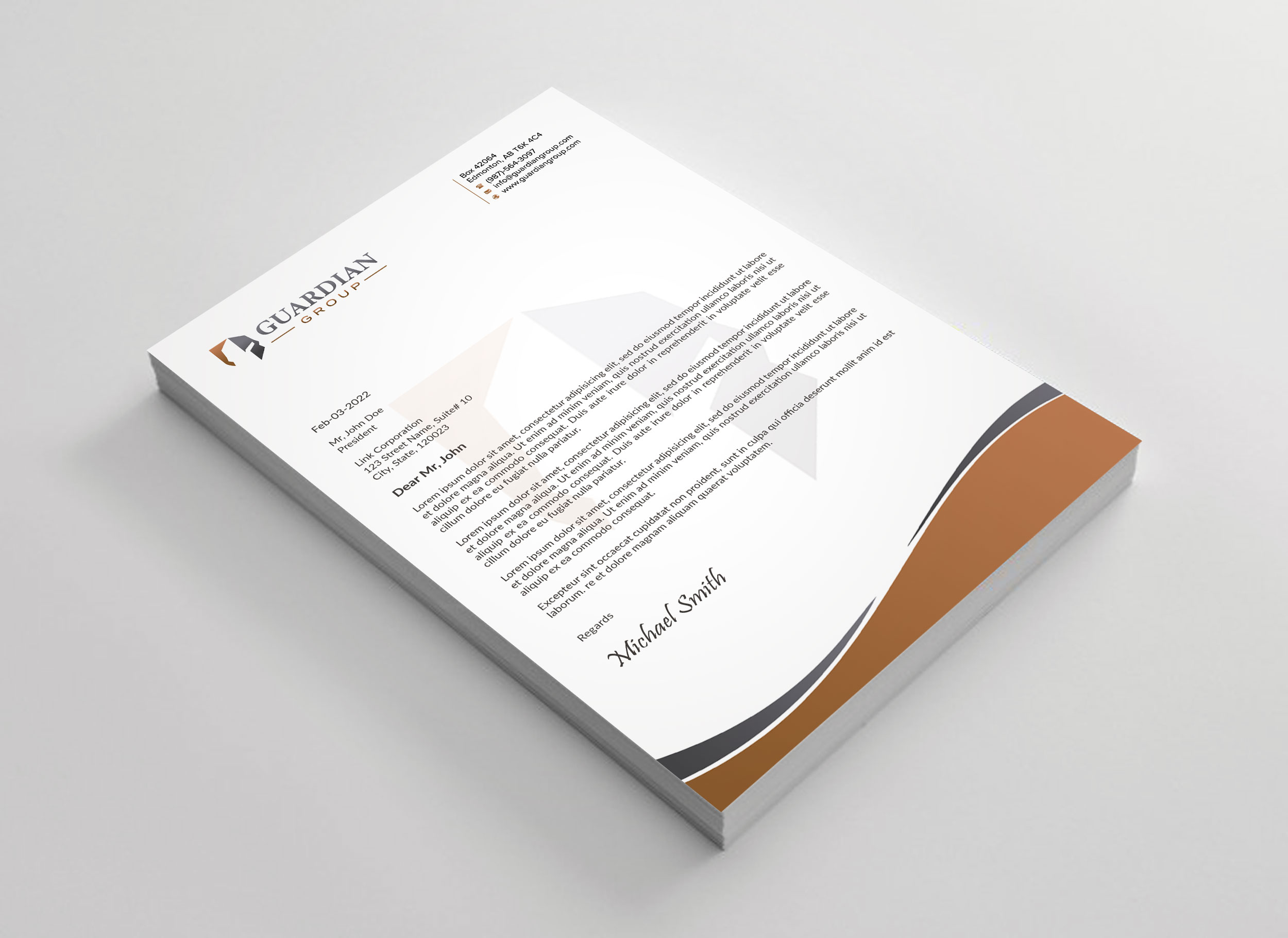 Stationery Design by sadikul islam for this project | Design #32810765