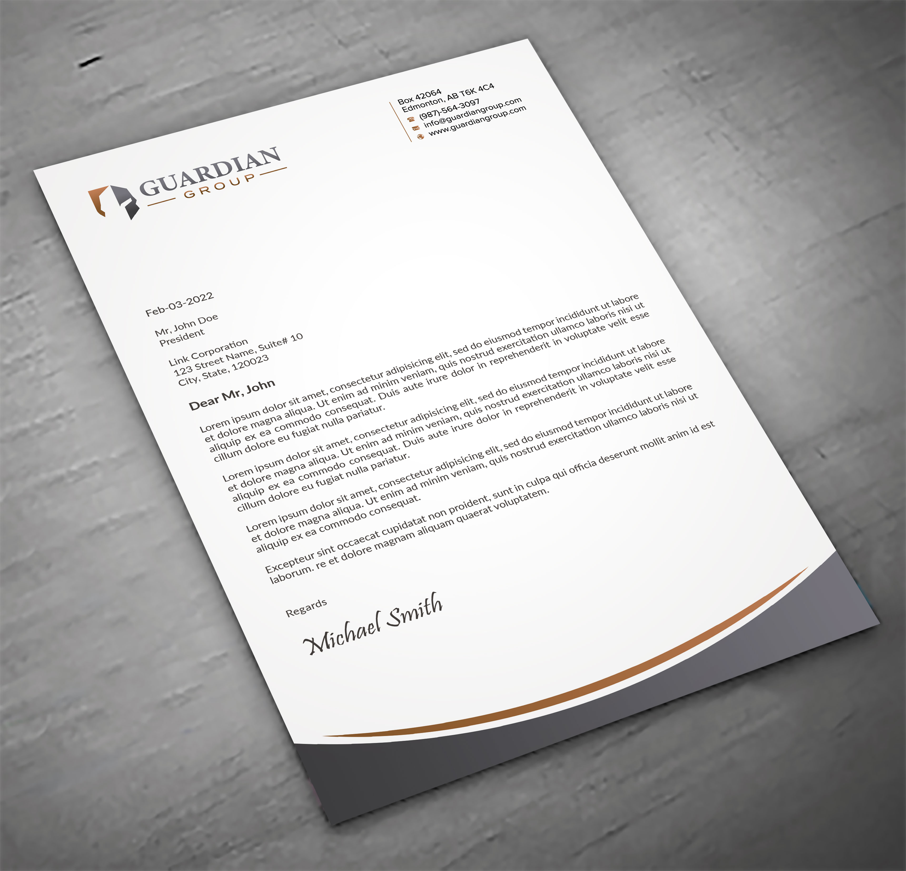 Stationery Design by sadikul islam for this project | Design #32810770