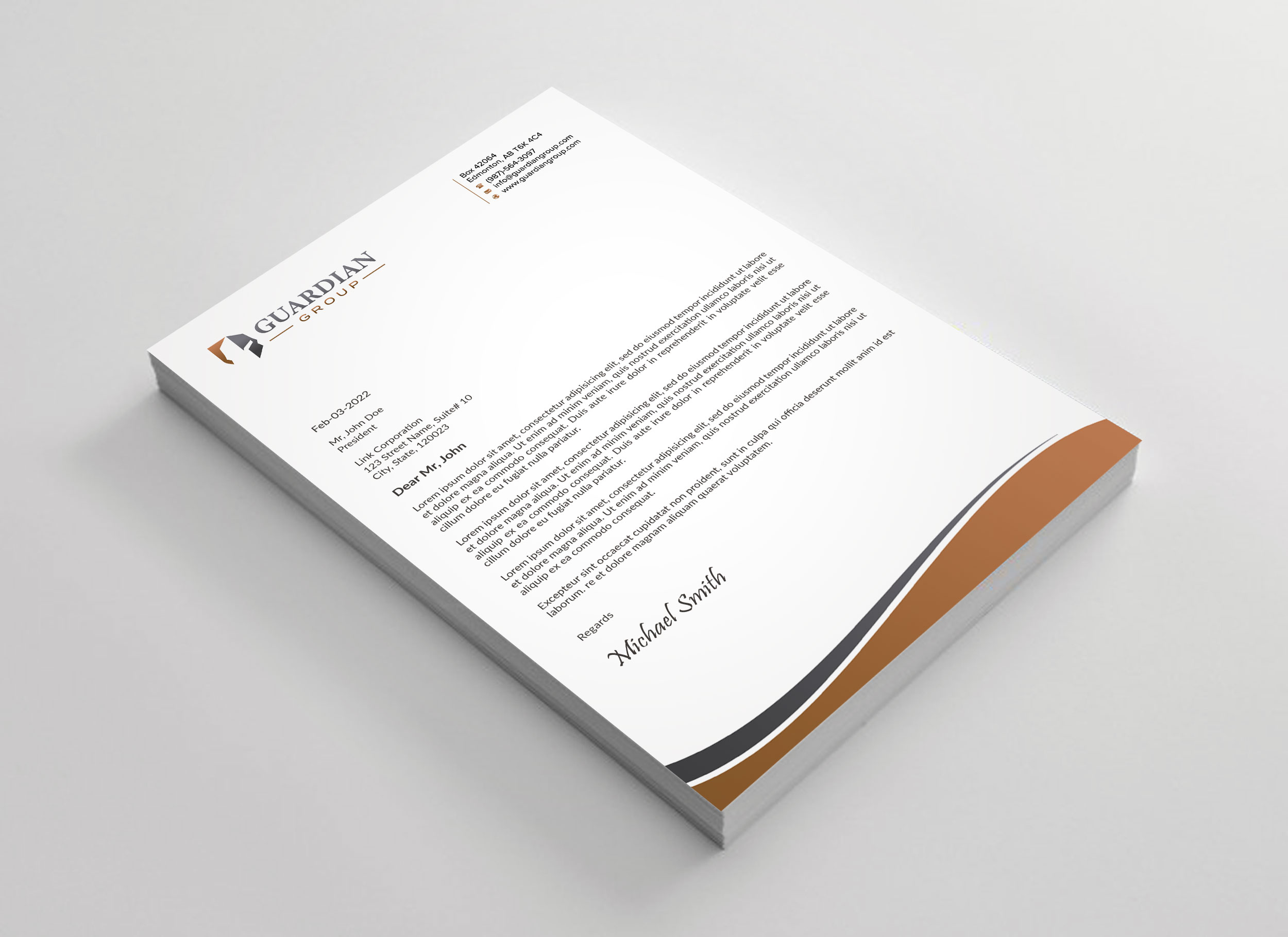 Stationery Design by sadikul islam for this project | Design #32810776