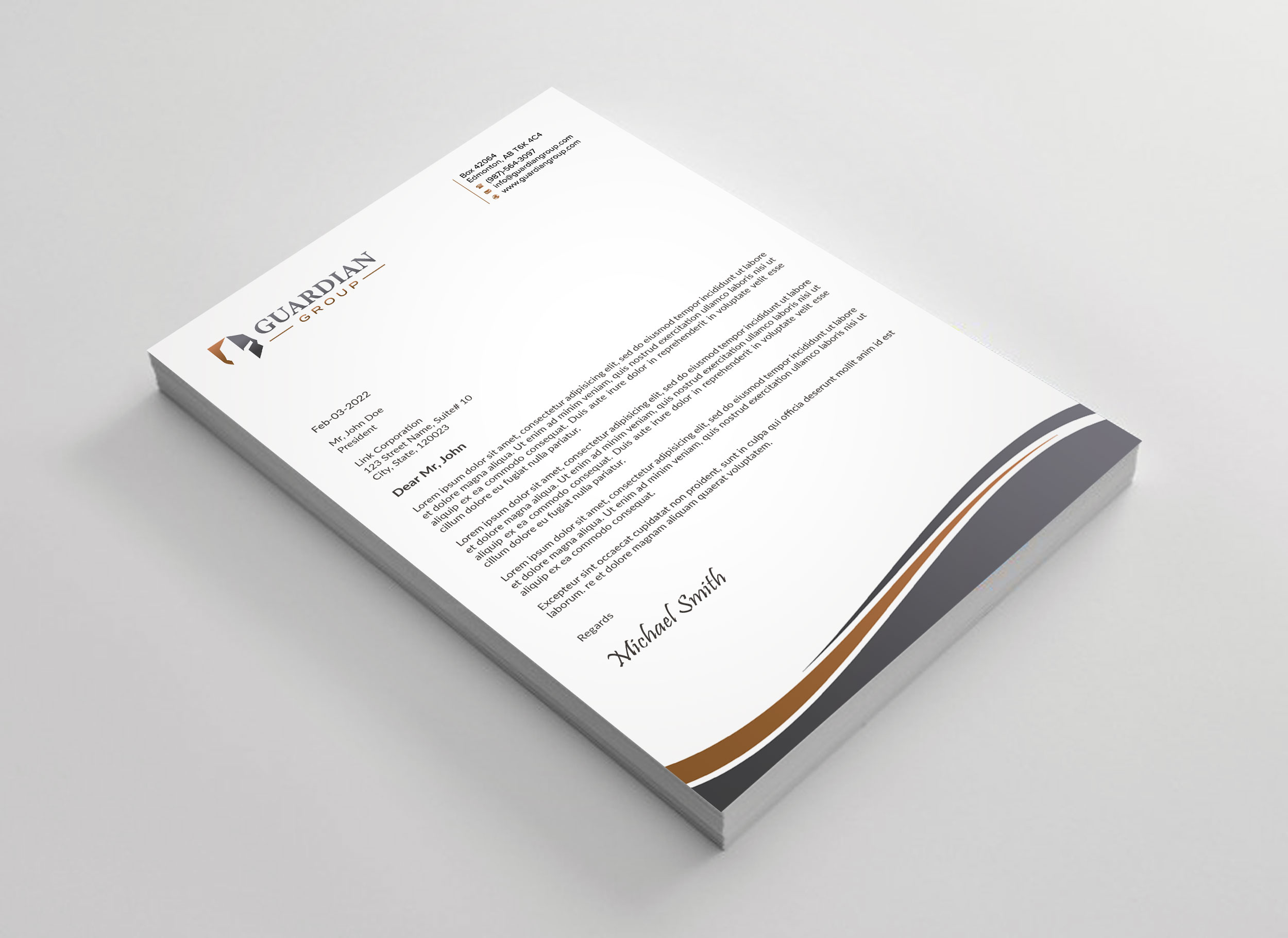 Stationery Design by sadikul islam for this project | Design #32810782