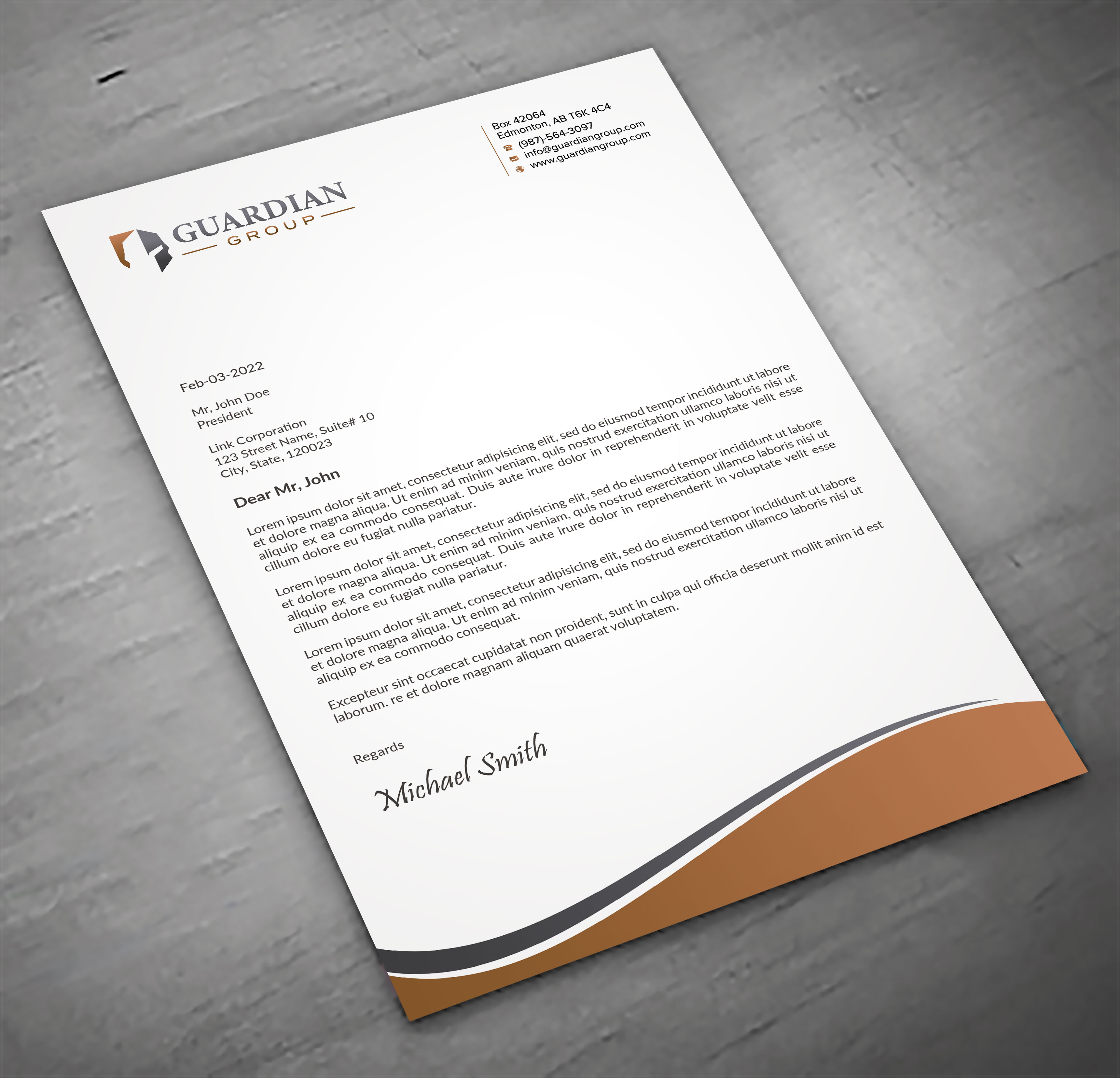 Stationery Design by sadikul islam for this project | Design #32811177