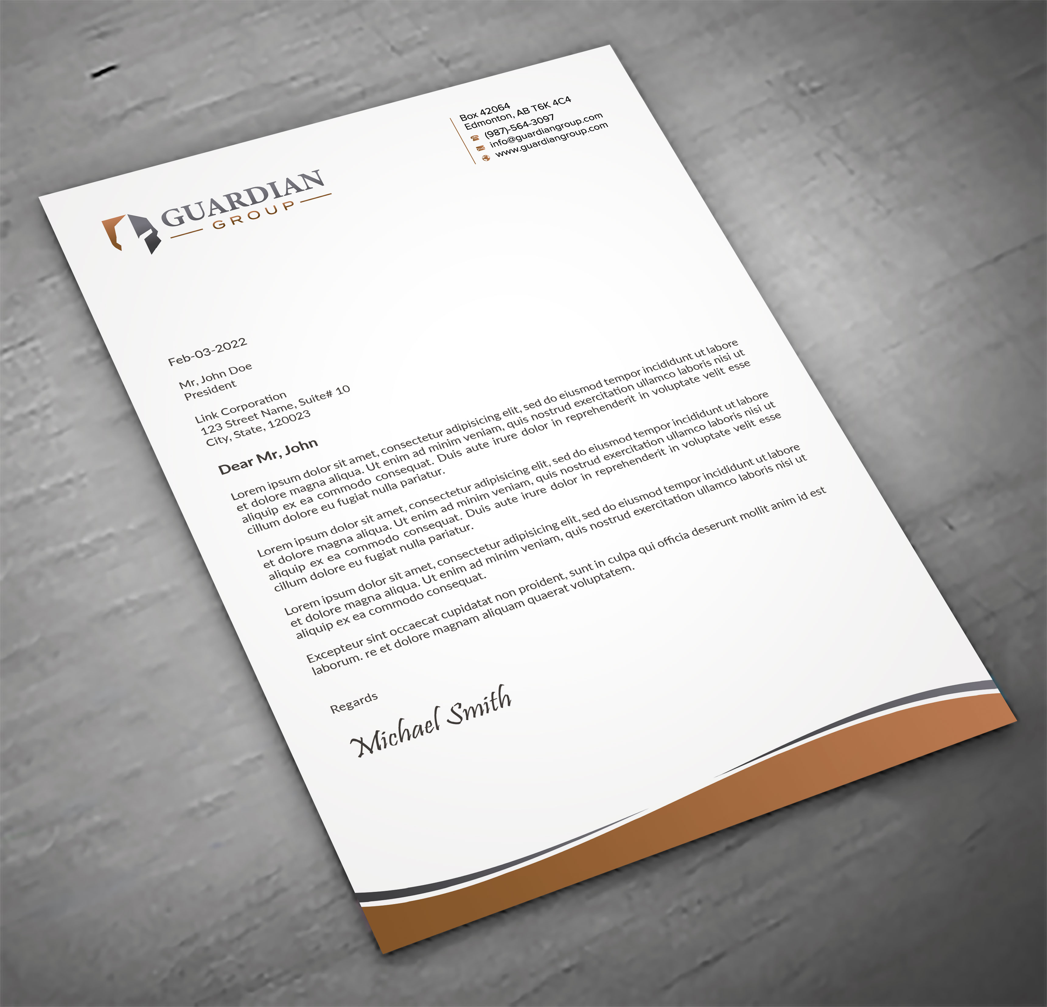 Stationery Design by sadikul islam for this project | Design #32811239
