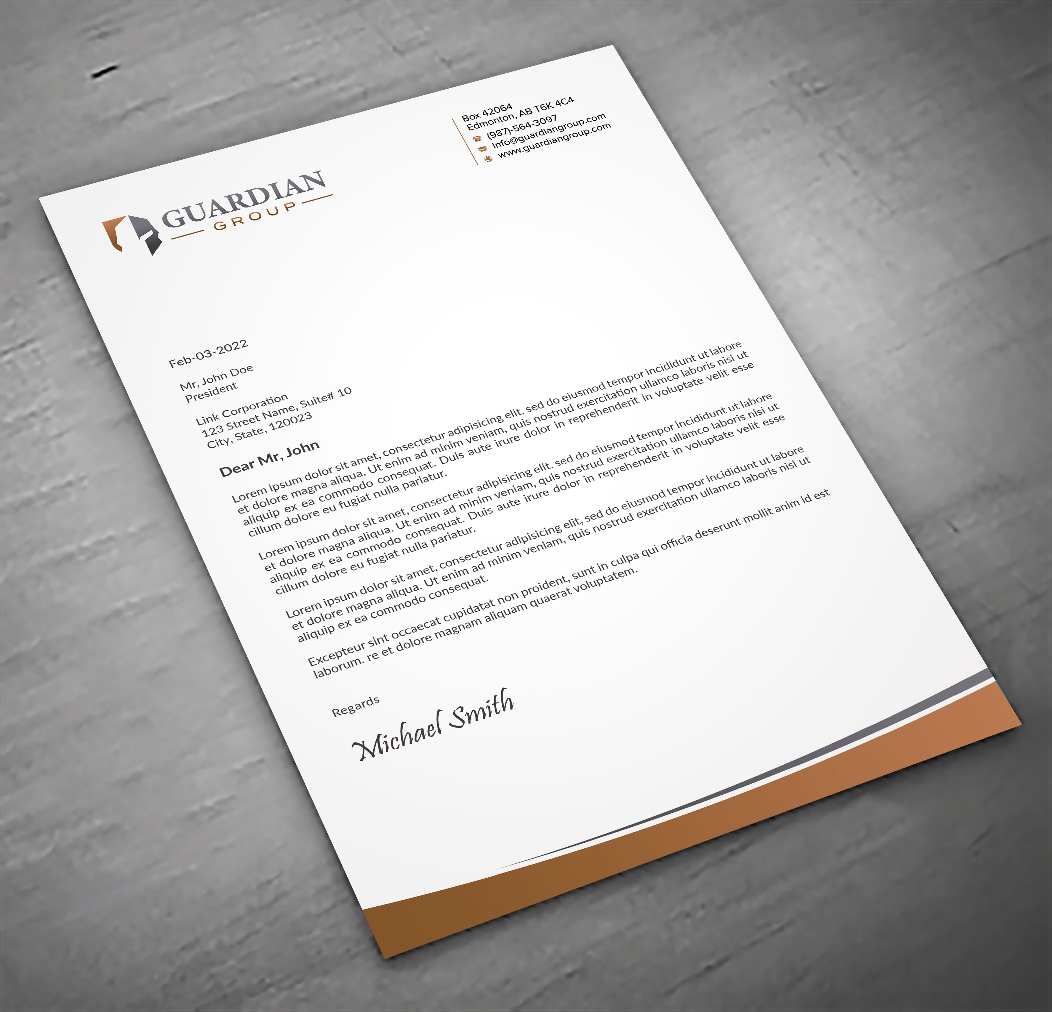 Stationery Design by sadikul islam for this project | Design #32811244