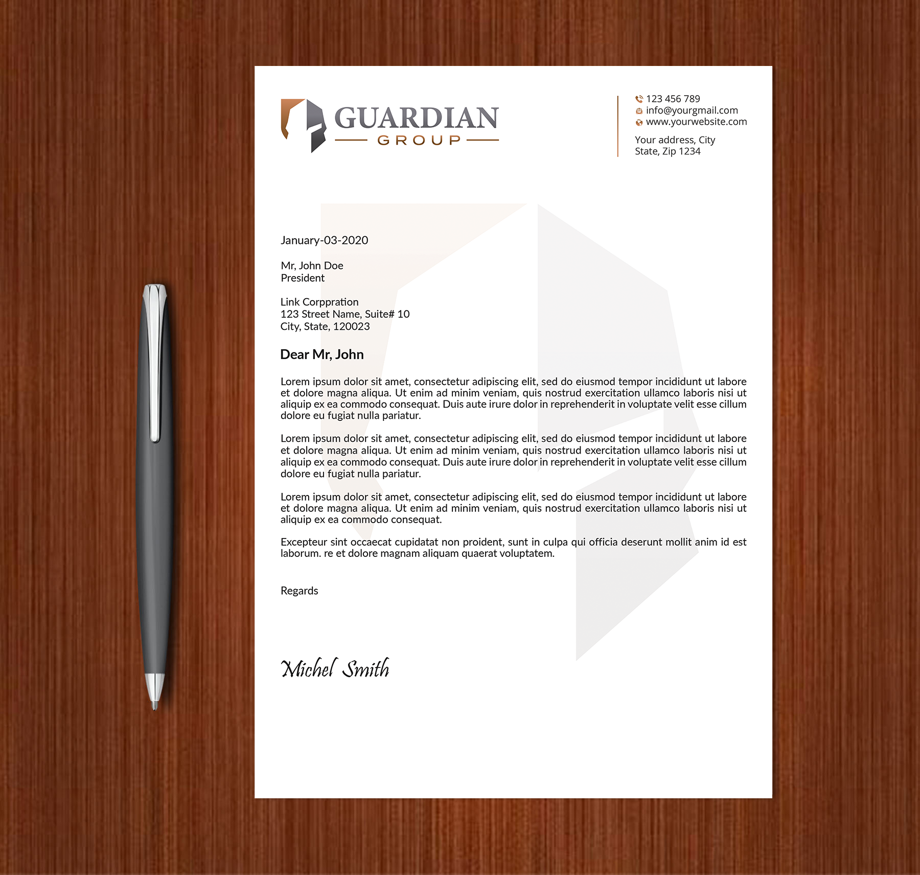 Stationery Design by Expert Bappy for this project | Design #32803900