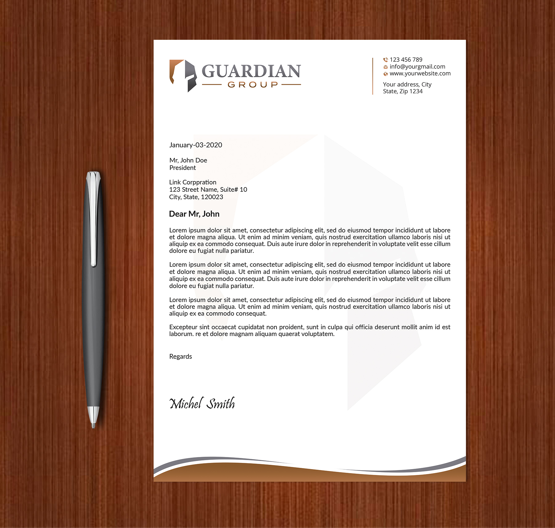 Stationery Design by Expert Bappy for this project | Design #32803920