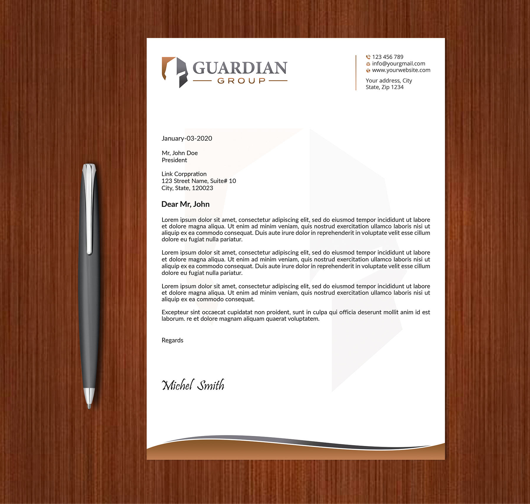 Stationery Design by Expert Bappy for this project | Design #32803922