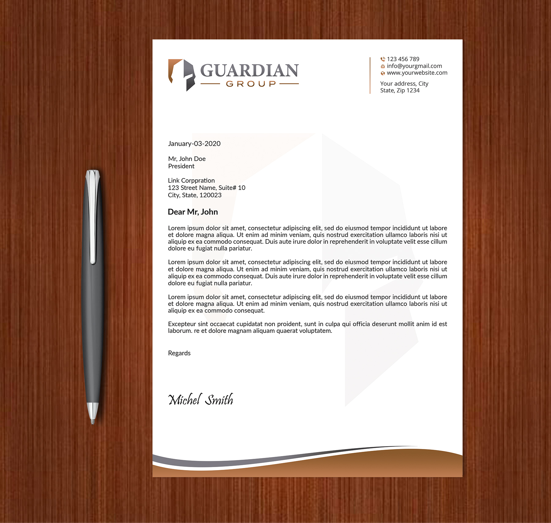 Stationery Design by Expert Bappy for this project | Design #32803944