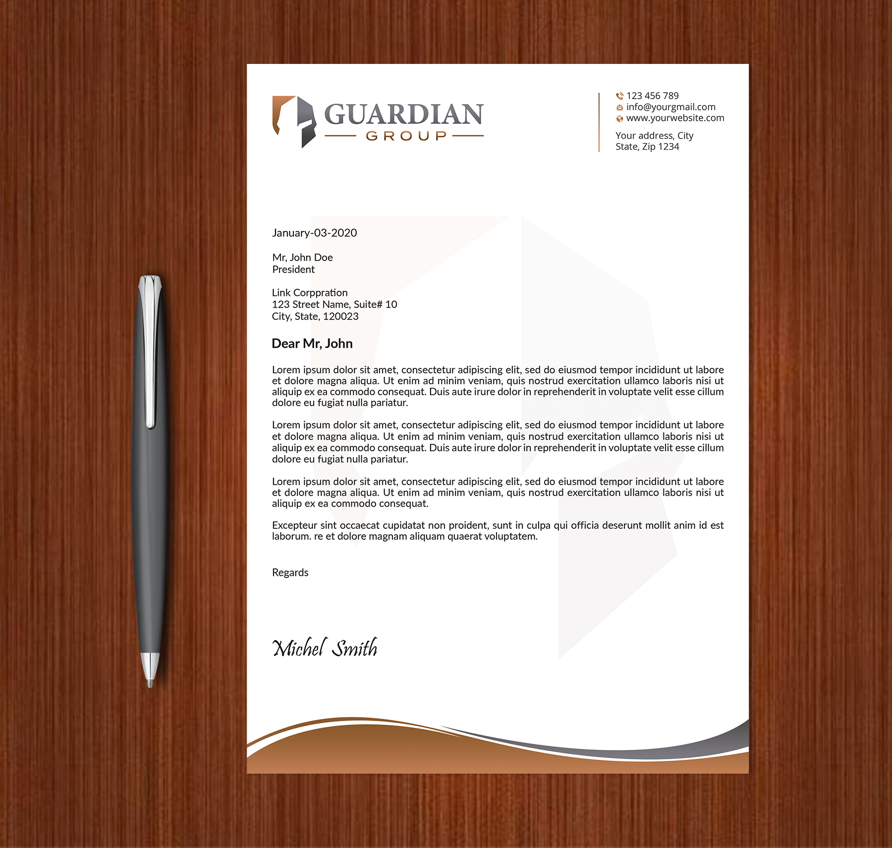 Stationery Design by Expert Bappy for this project | Design #32803946