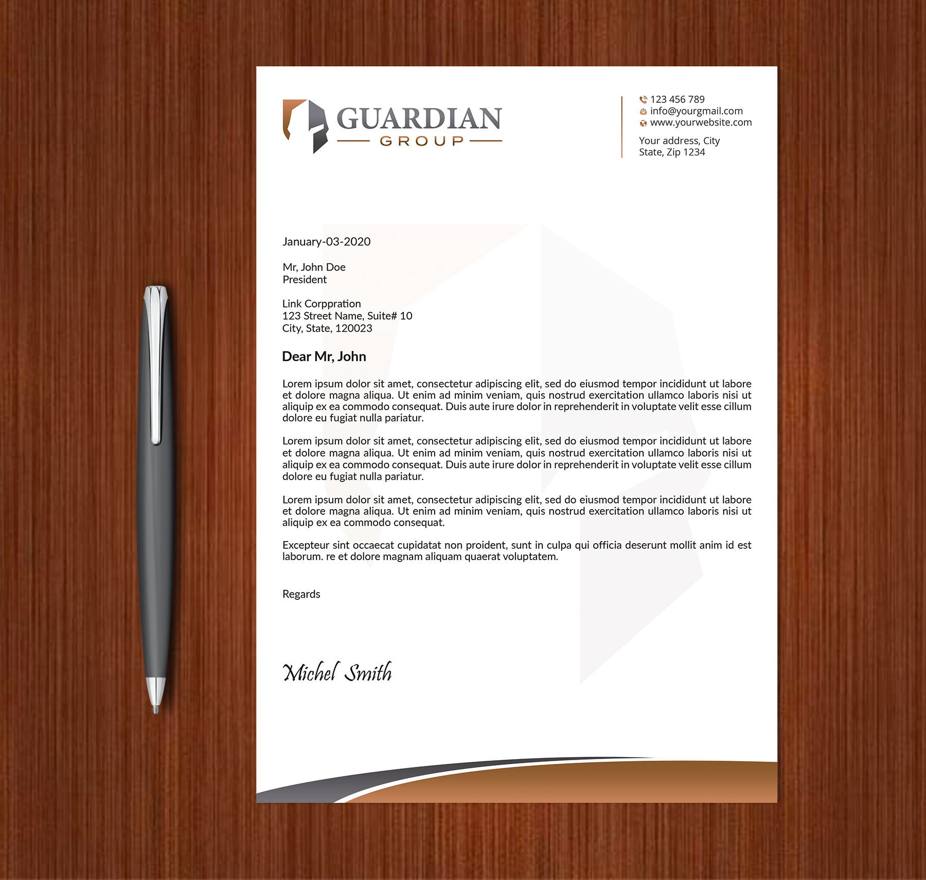 Stationery Design by Expert Bappy for this project | Design #32803970