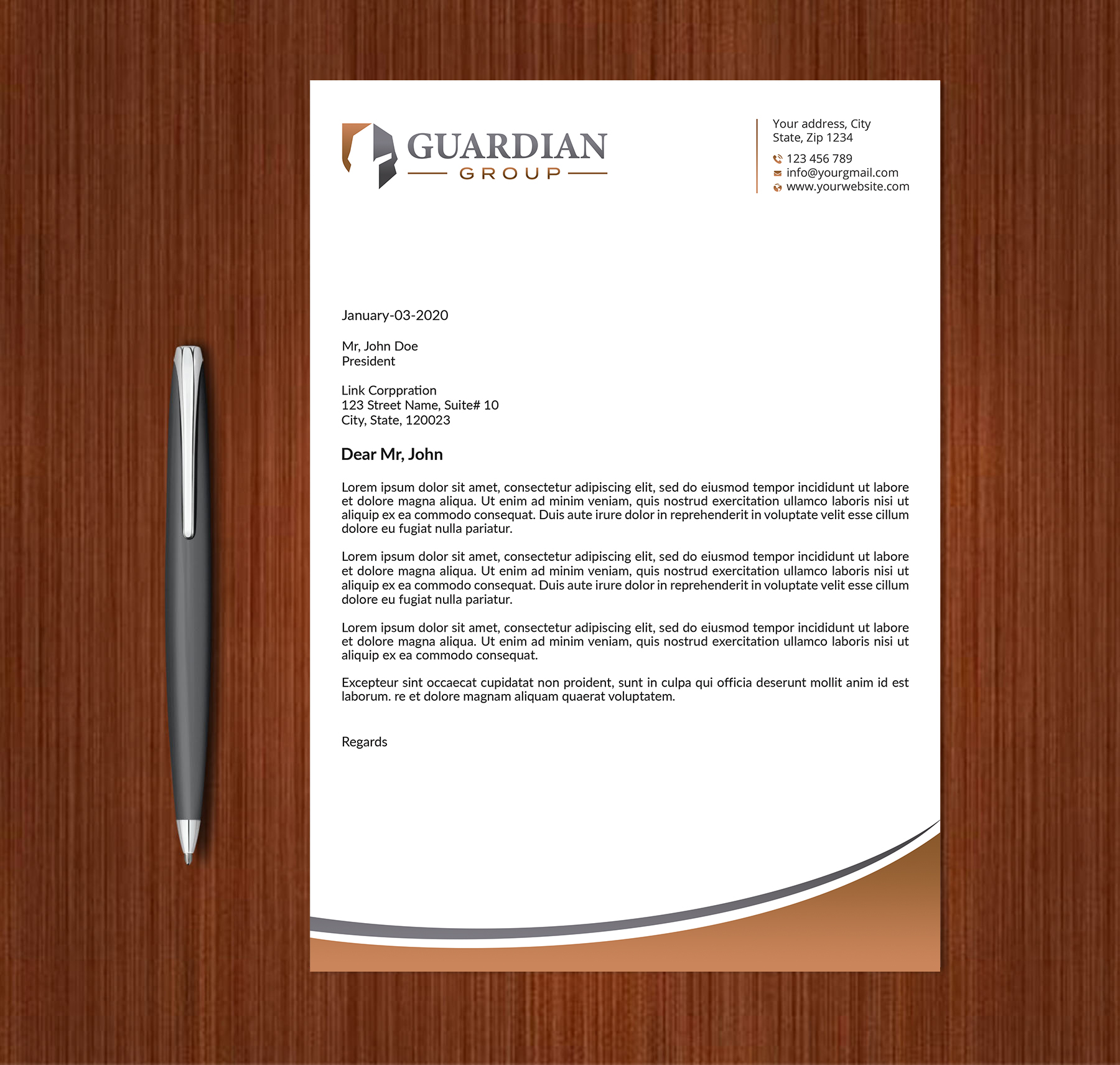 Stationery Design by Expert Bappy for this project | Design #32804184