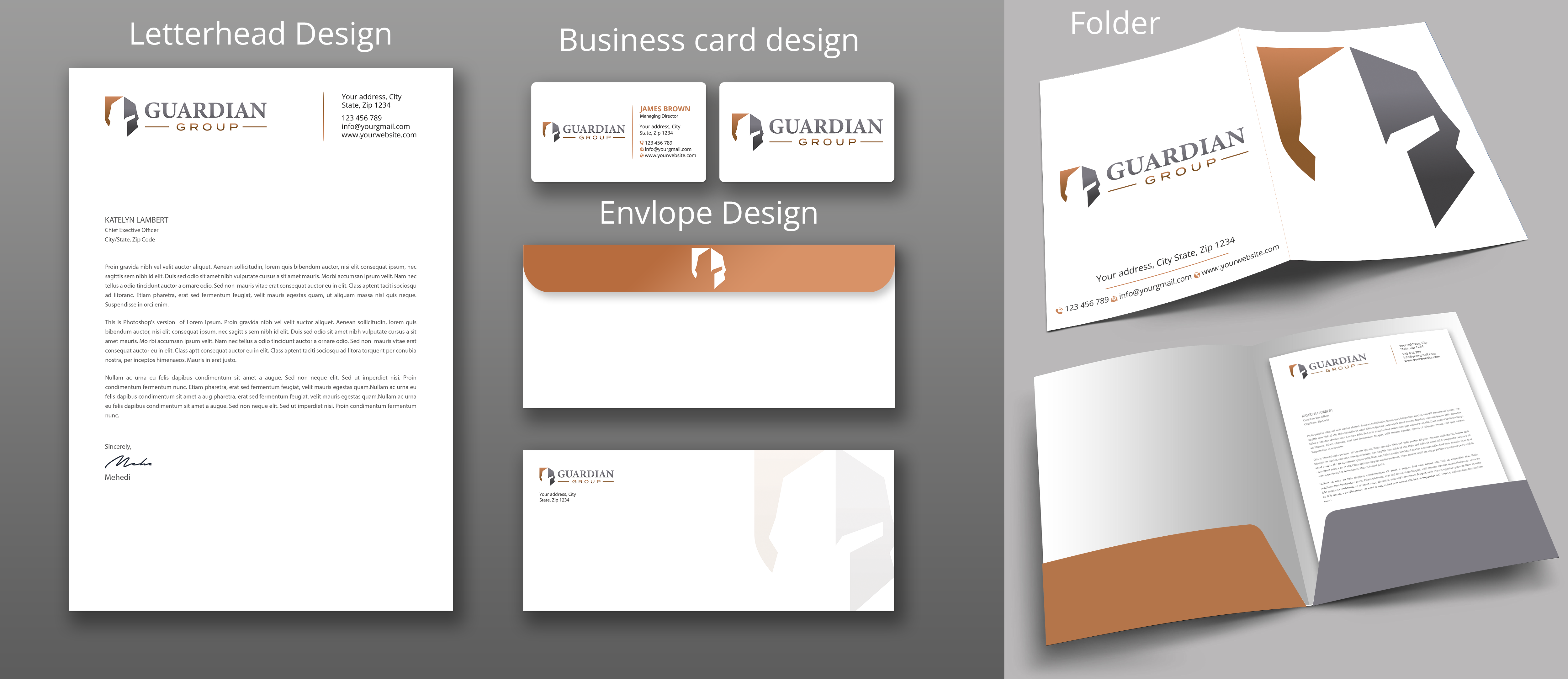 Stationery Design by Expert Bappy for this project | Design #32834302