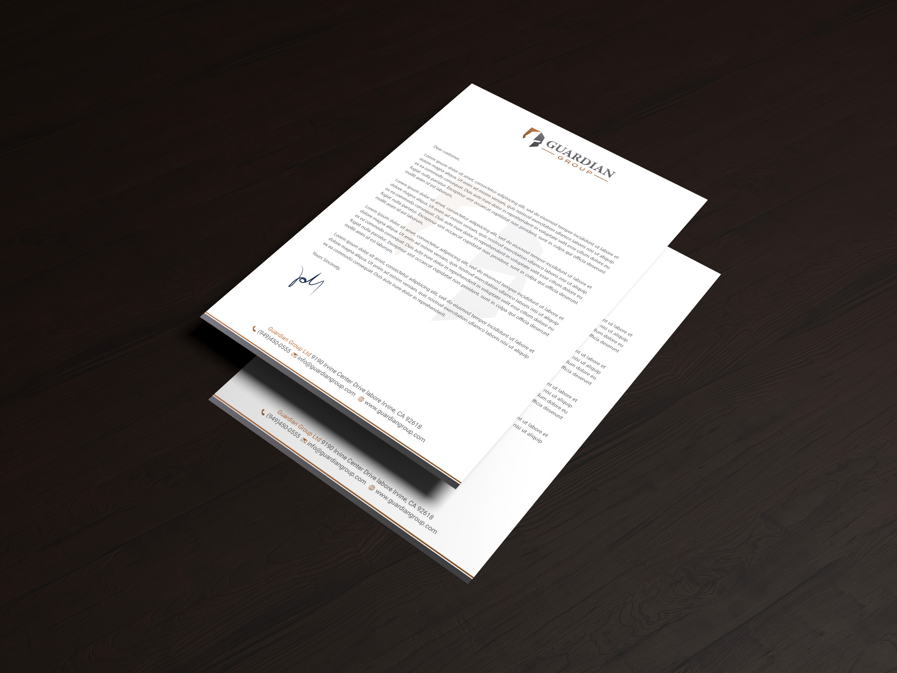 Stationery Design by R.design for this project | Design #32813657