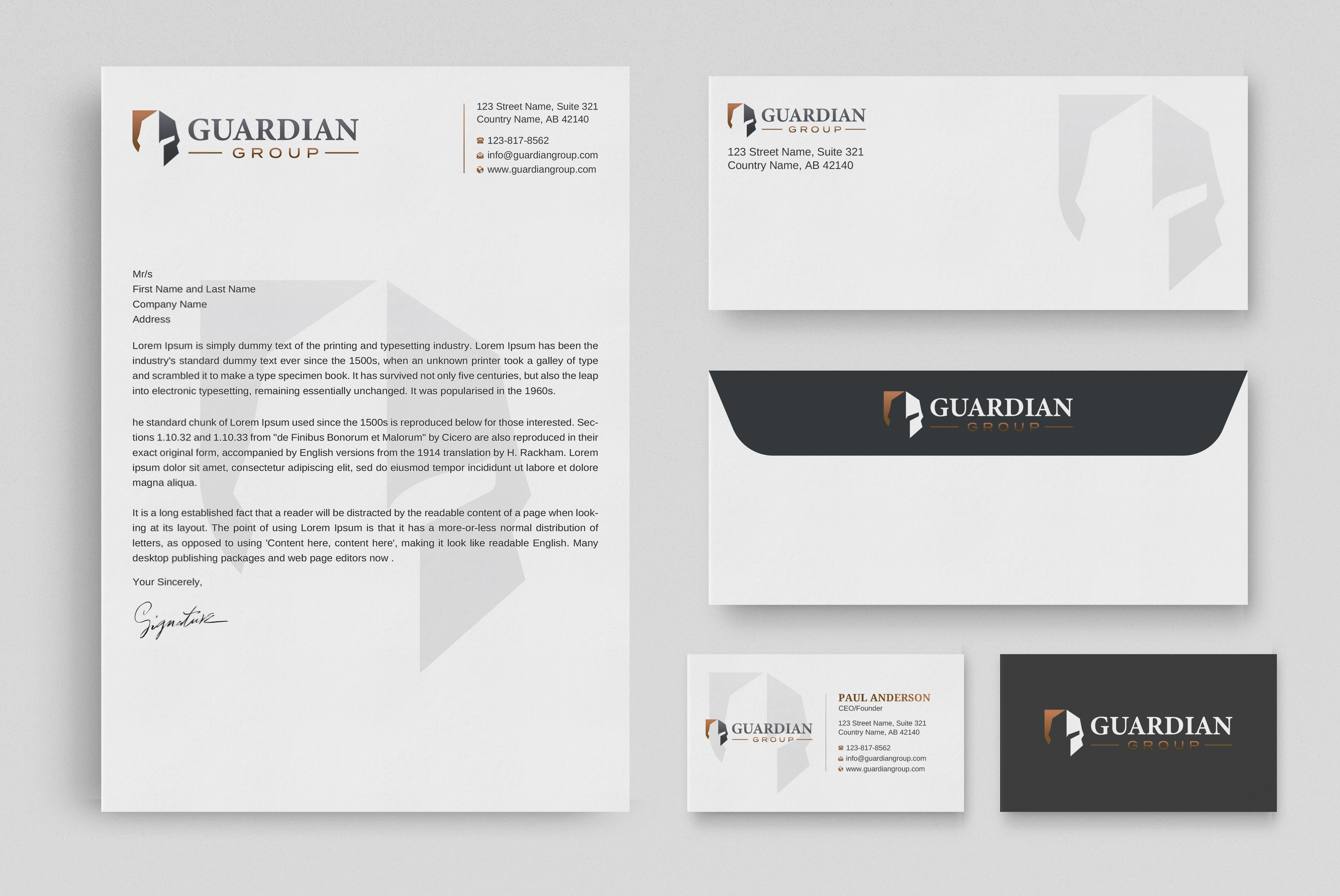 Stationery Design by Uttom 2 for this project | Design #32806315