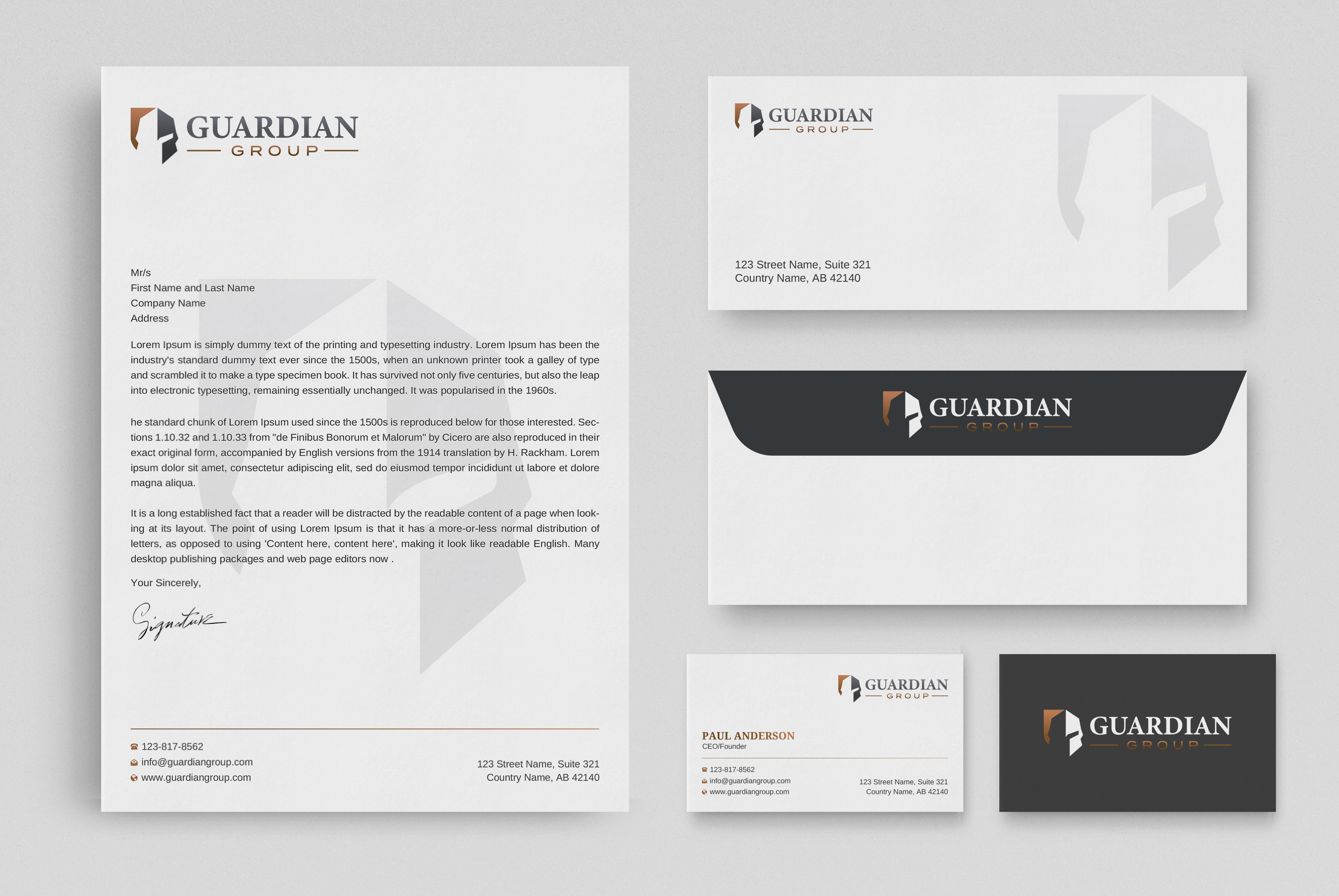 Stationery Design by Uttom 2 for this project | Design #32806323