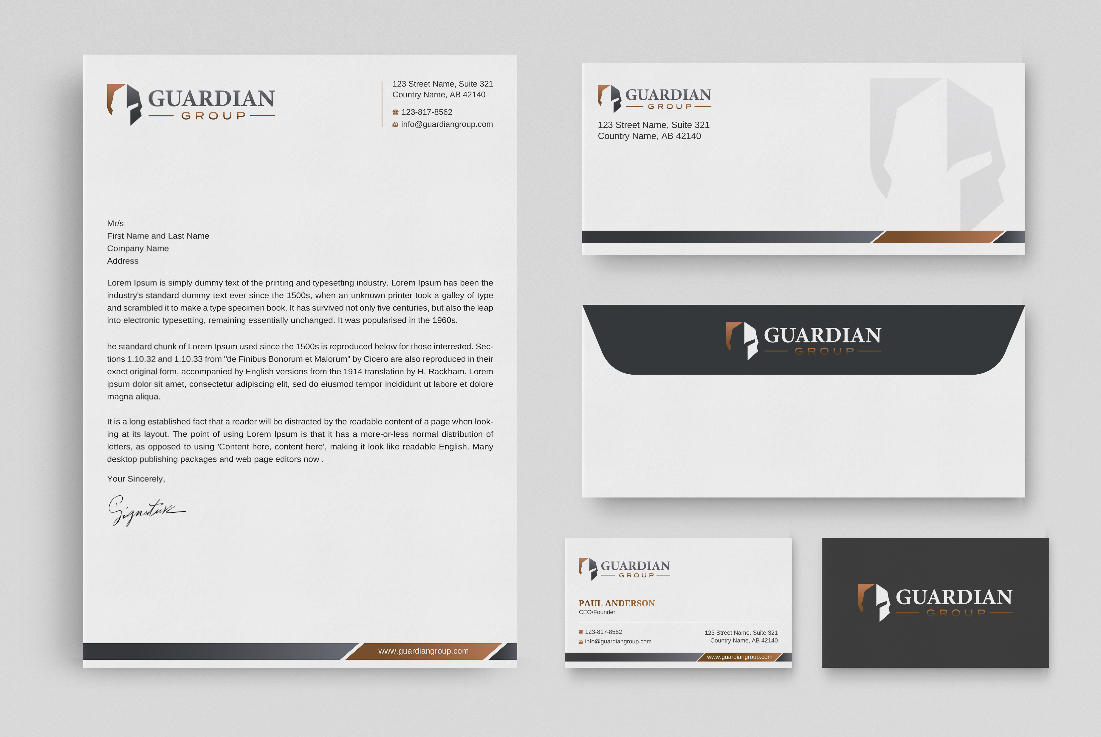 Stationery Design by Uttom 2 for this project | Design #32806324