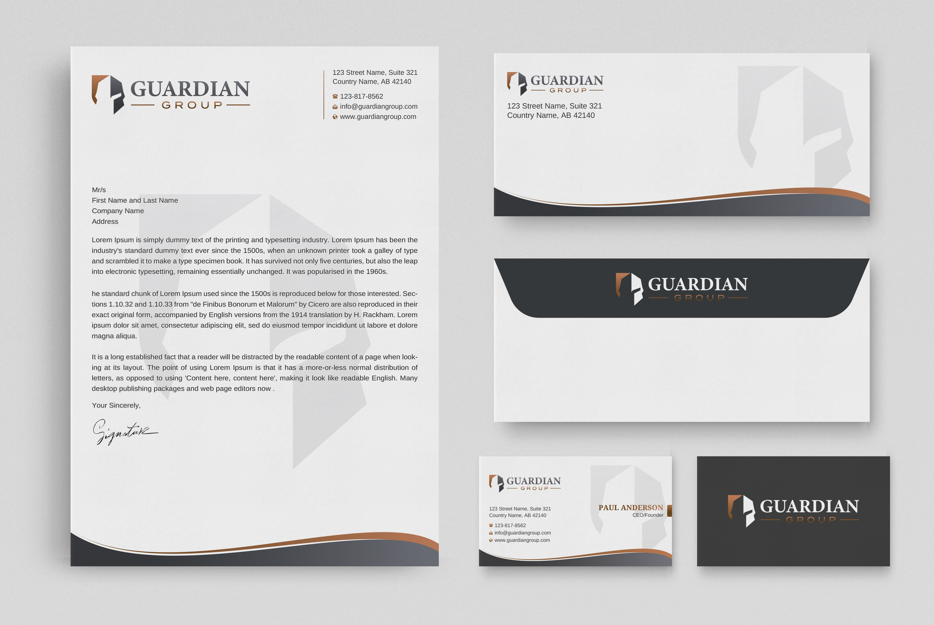 Stationery Design by Uttom 2 for this project | Design #32806325