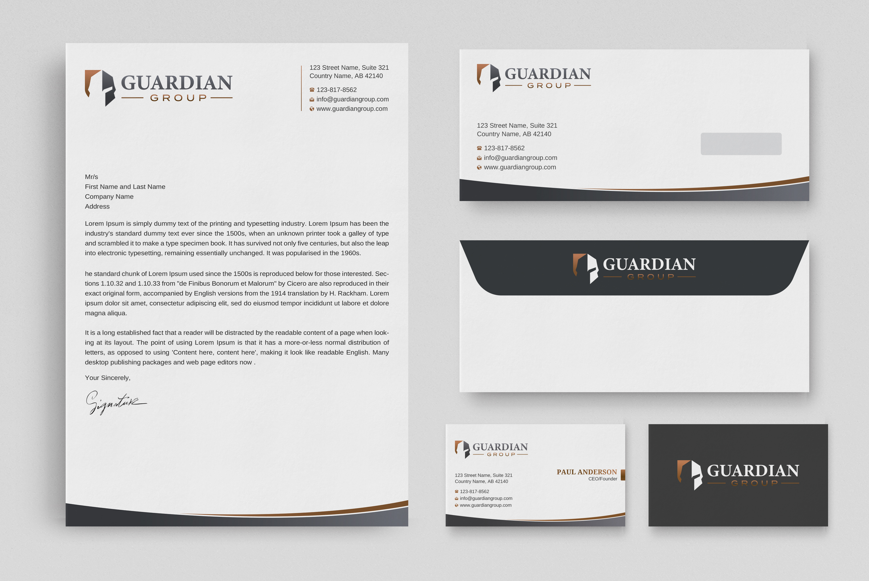 Stationery Design by Uttom 2 for this project | Design #32806483