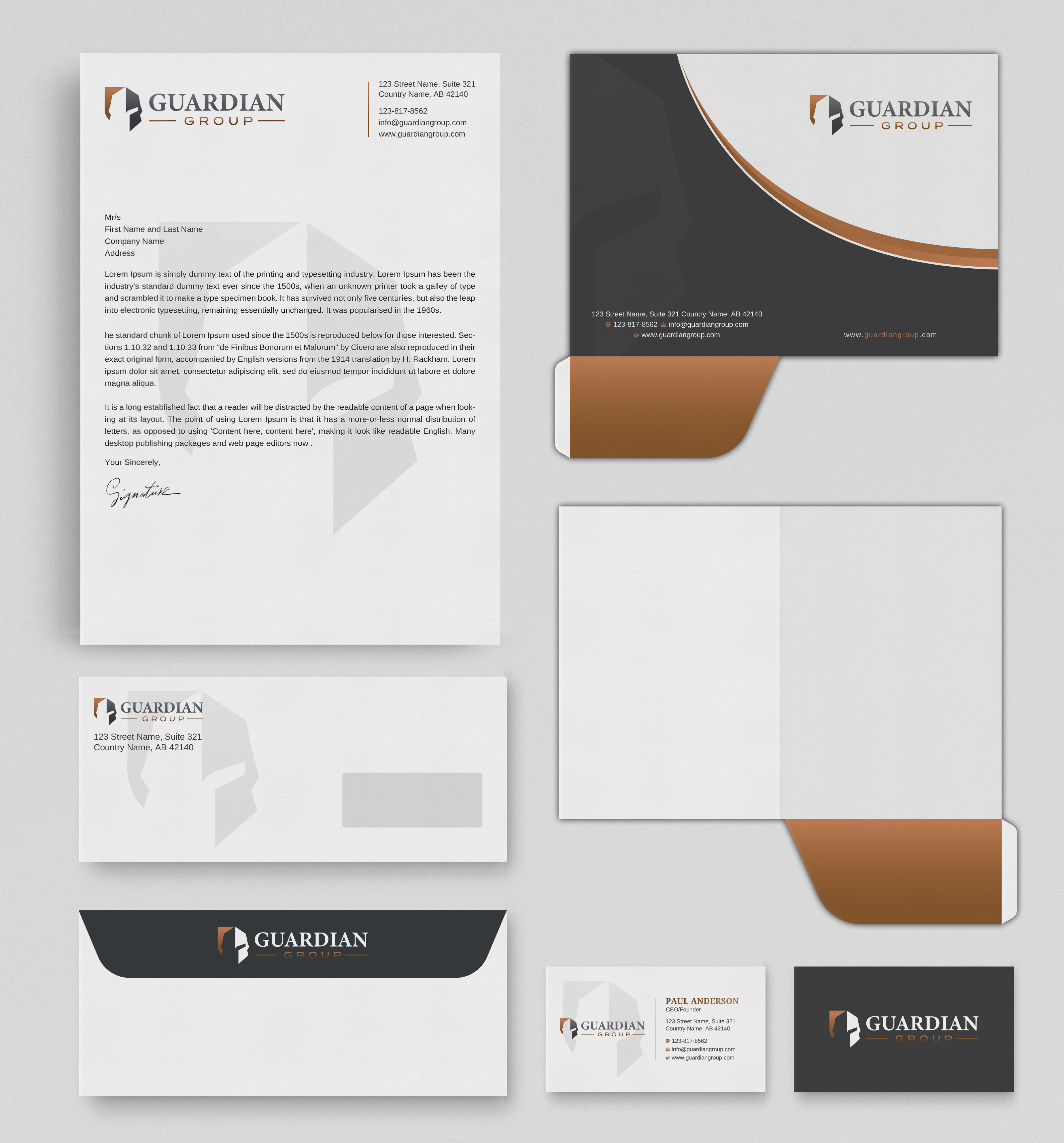 Stationery Design by Uttom 2 for this project | Design #32823993