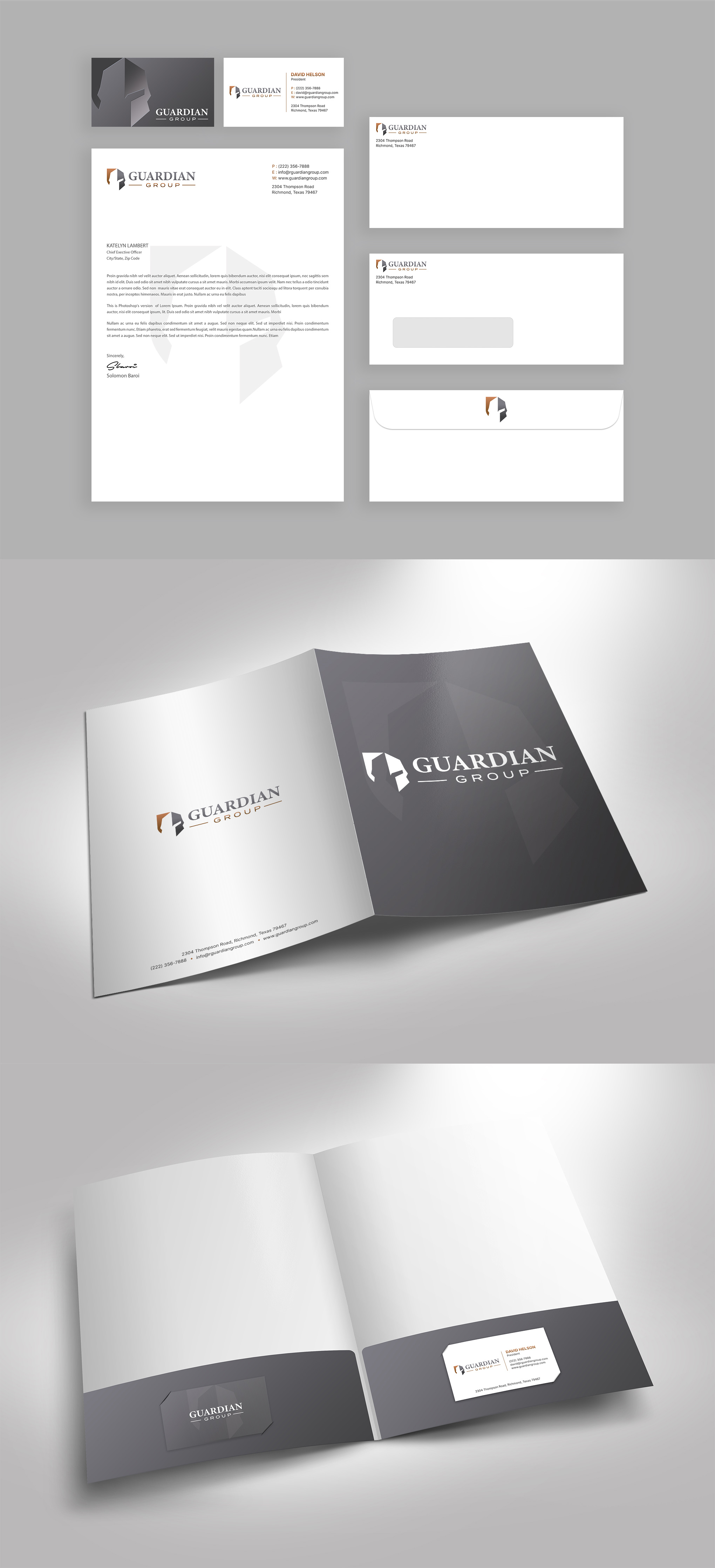 Stationery Design by DesignShout for this project | Design #32835456