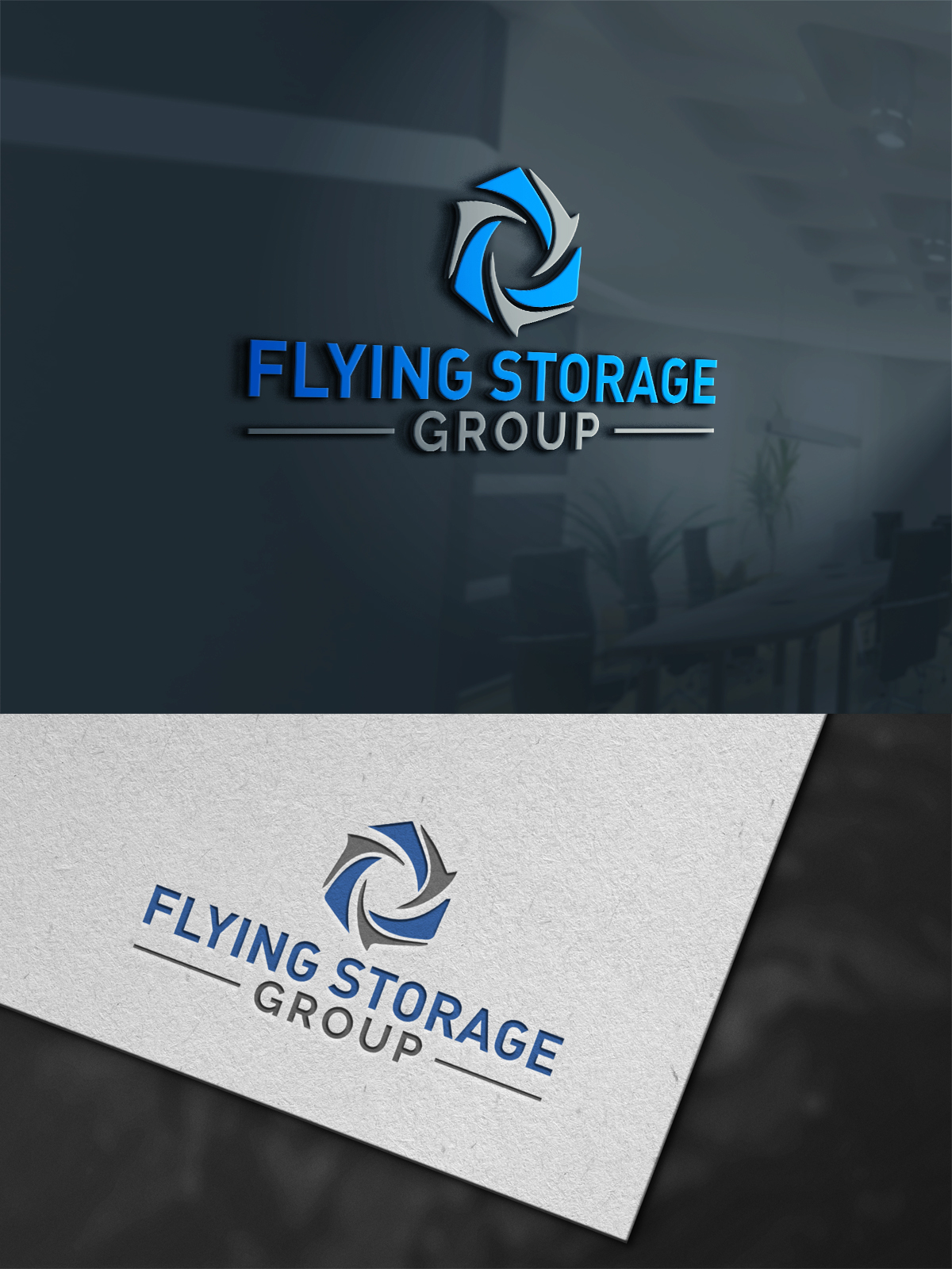 Logo Design for Flying Storage Group by faiza Mallah Design 32803485
